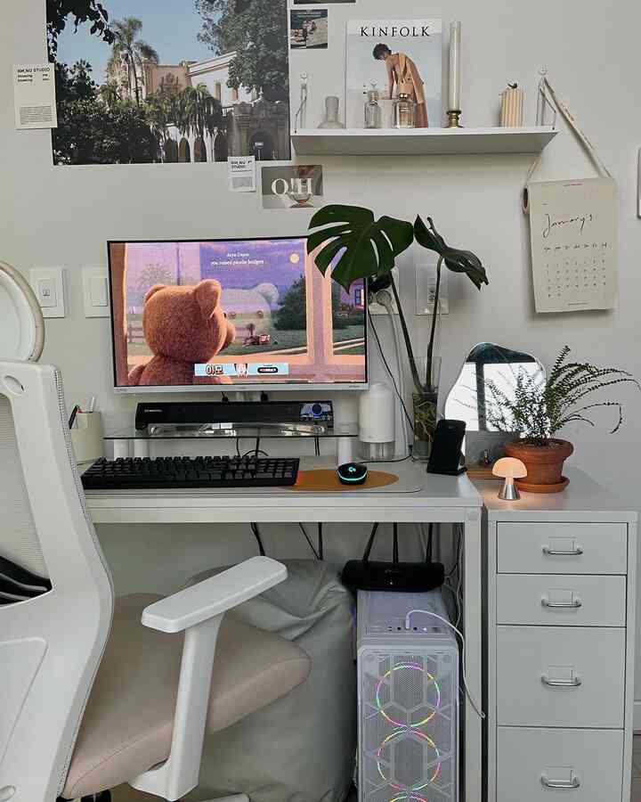 ROOKIE AIR オフィスチェア［3色］を使ったコーディネート 2