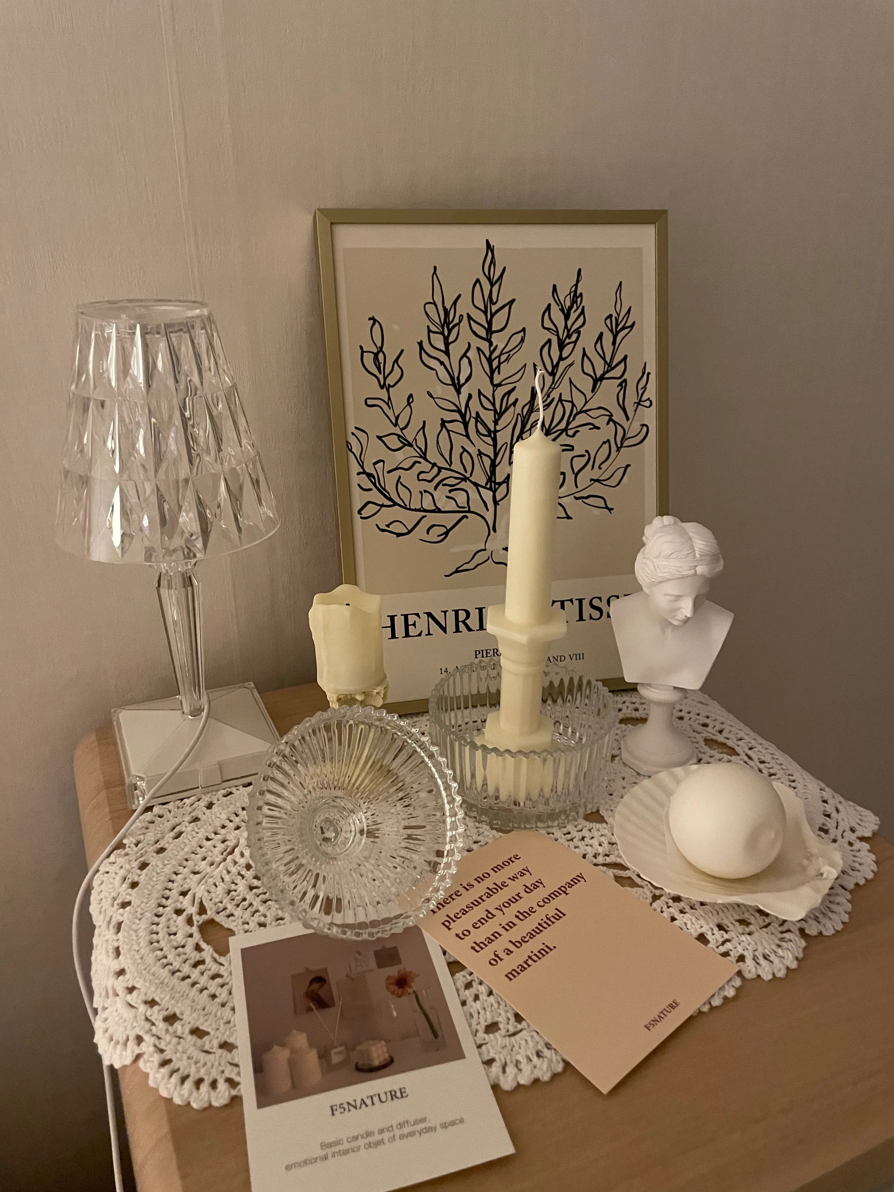 Pearl Mini Candle & Shell Tray Set user photo