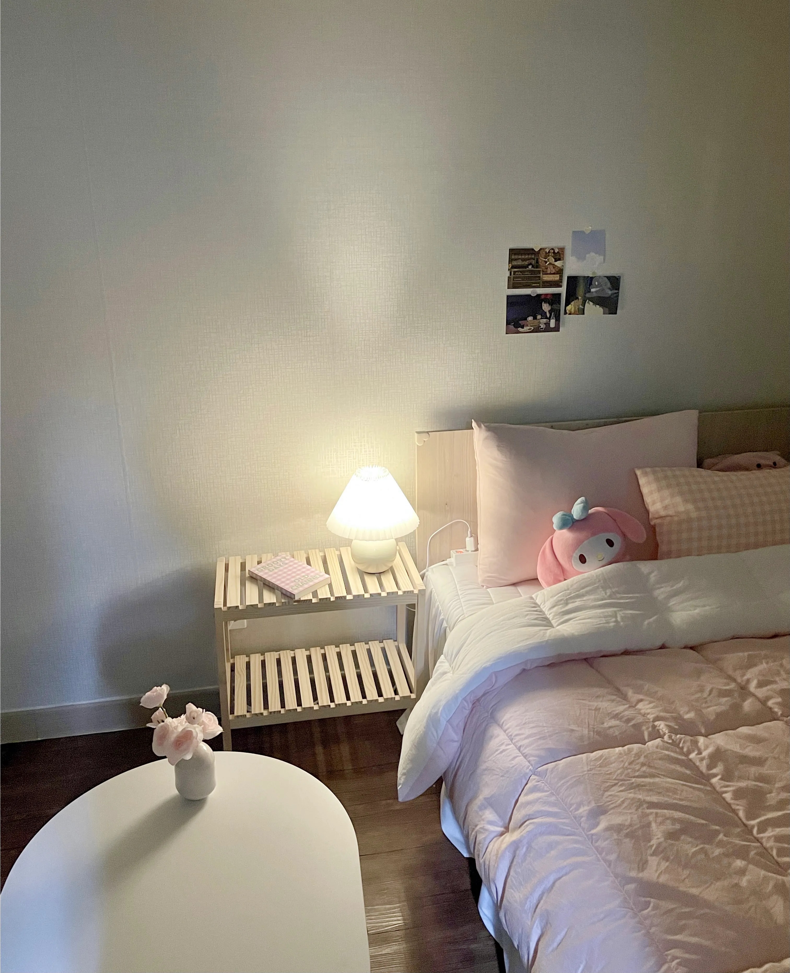 Foldable Oval Low Coffee Table user photo