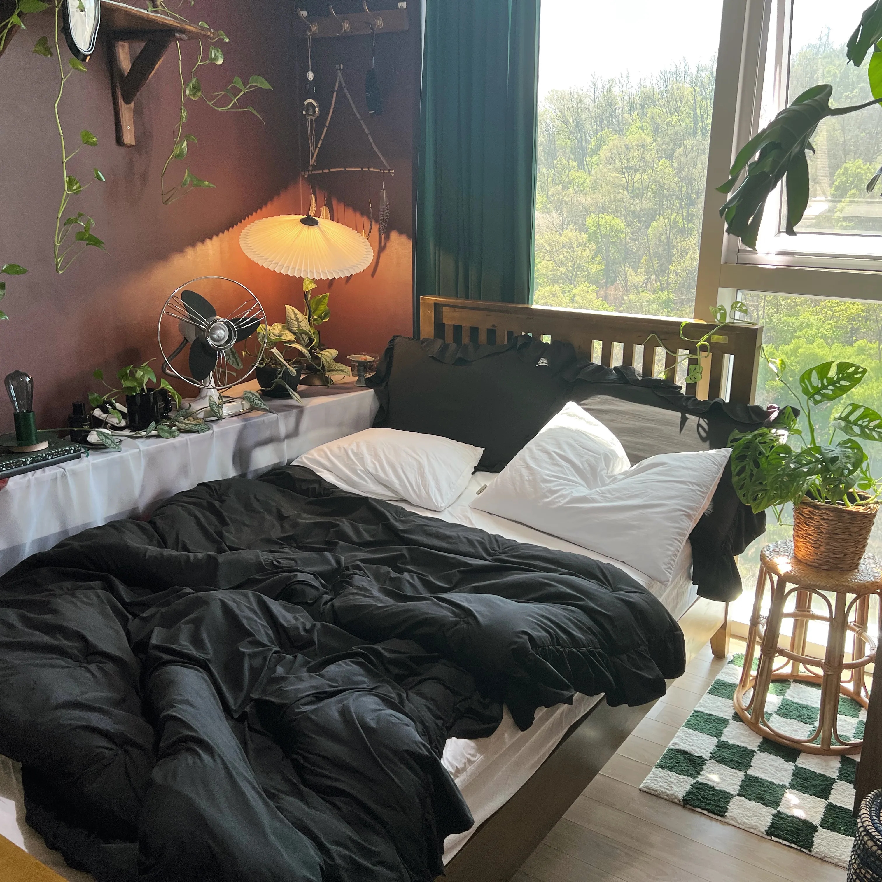 Fluffy Checkerboard Rug user photo