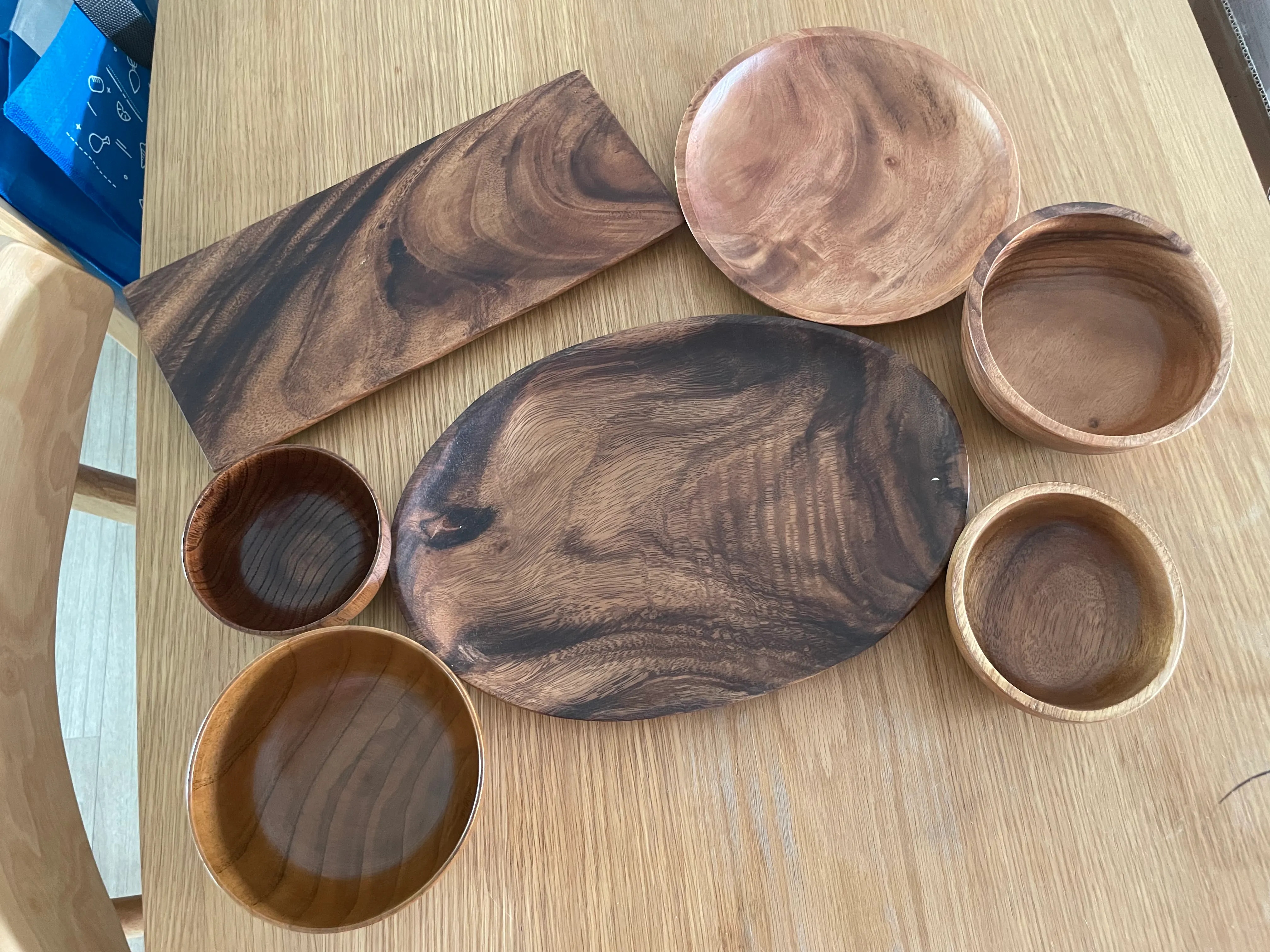 Natural Wood Tableware Set (4-Piece) user photo