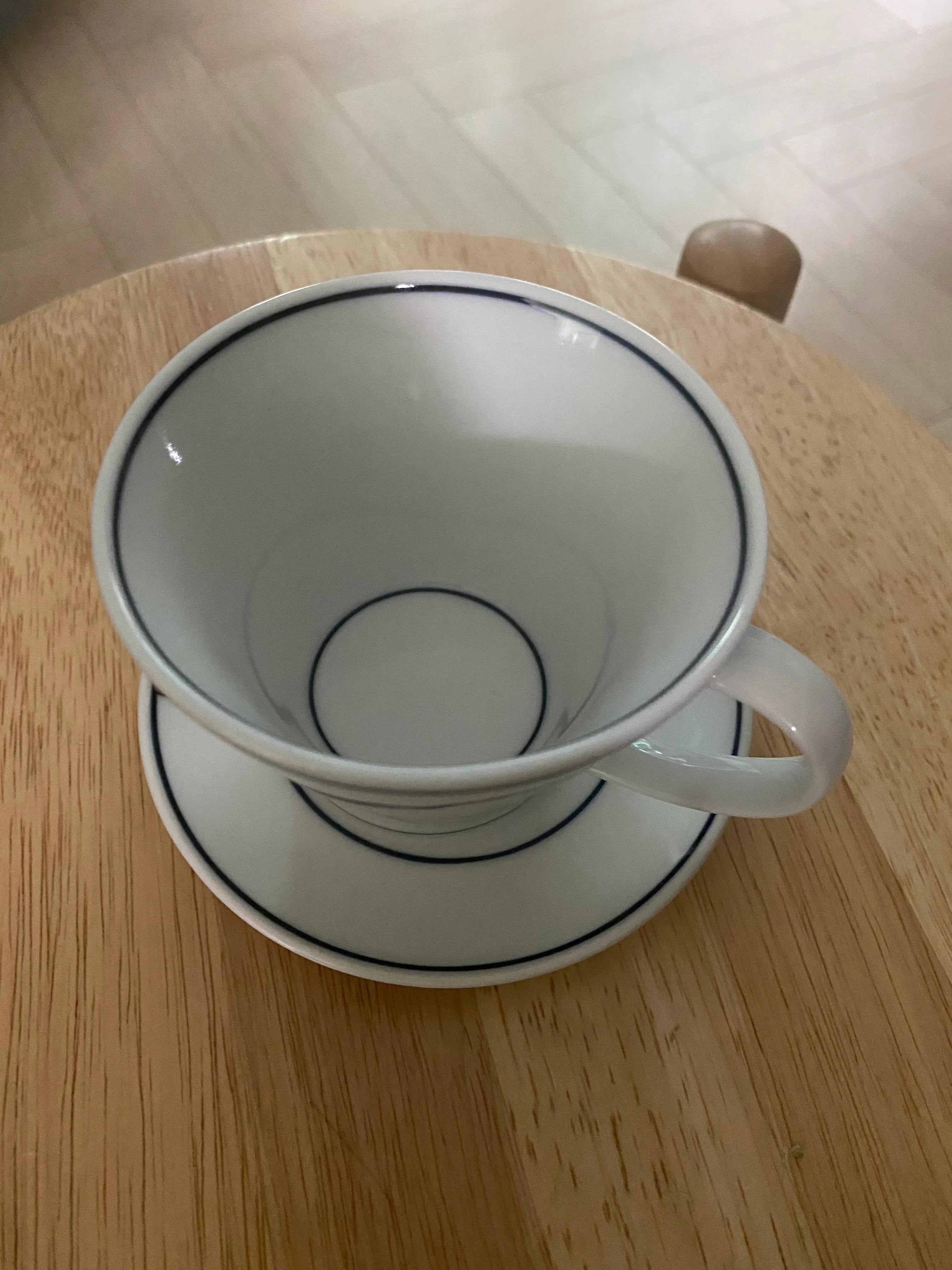 Blue Line V Coffee Cup user photo
