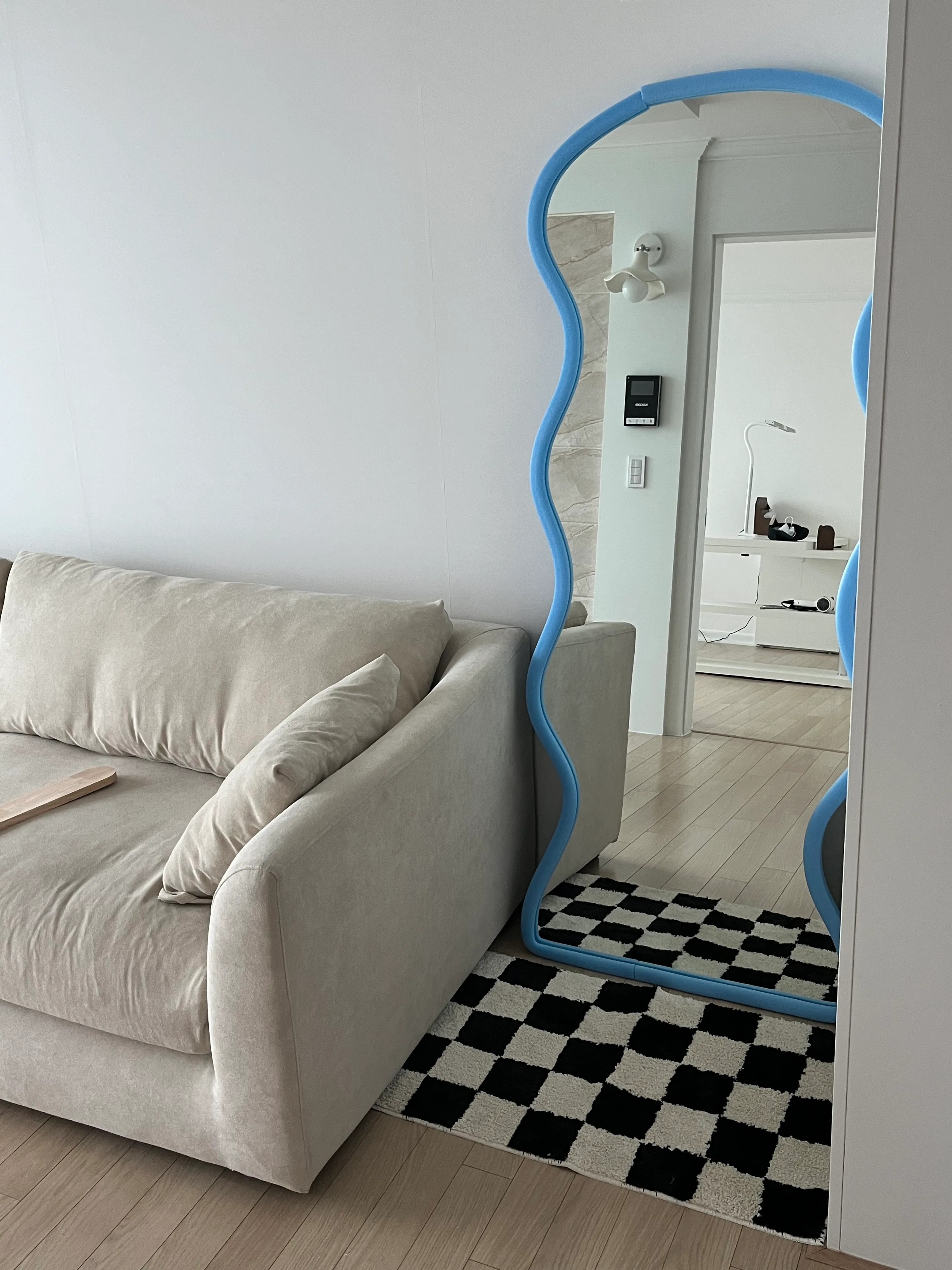 Fluffy Checkerboard Rug user photo