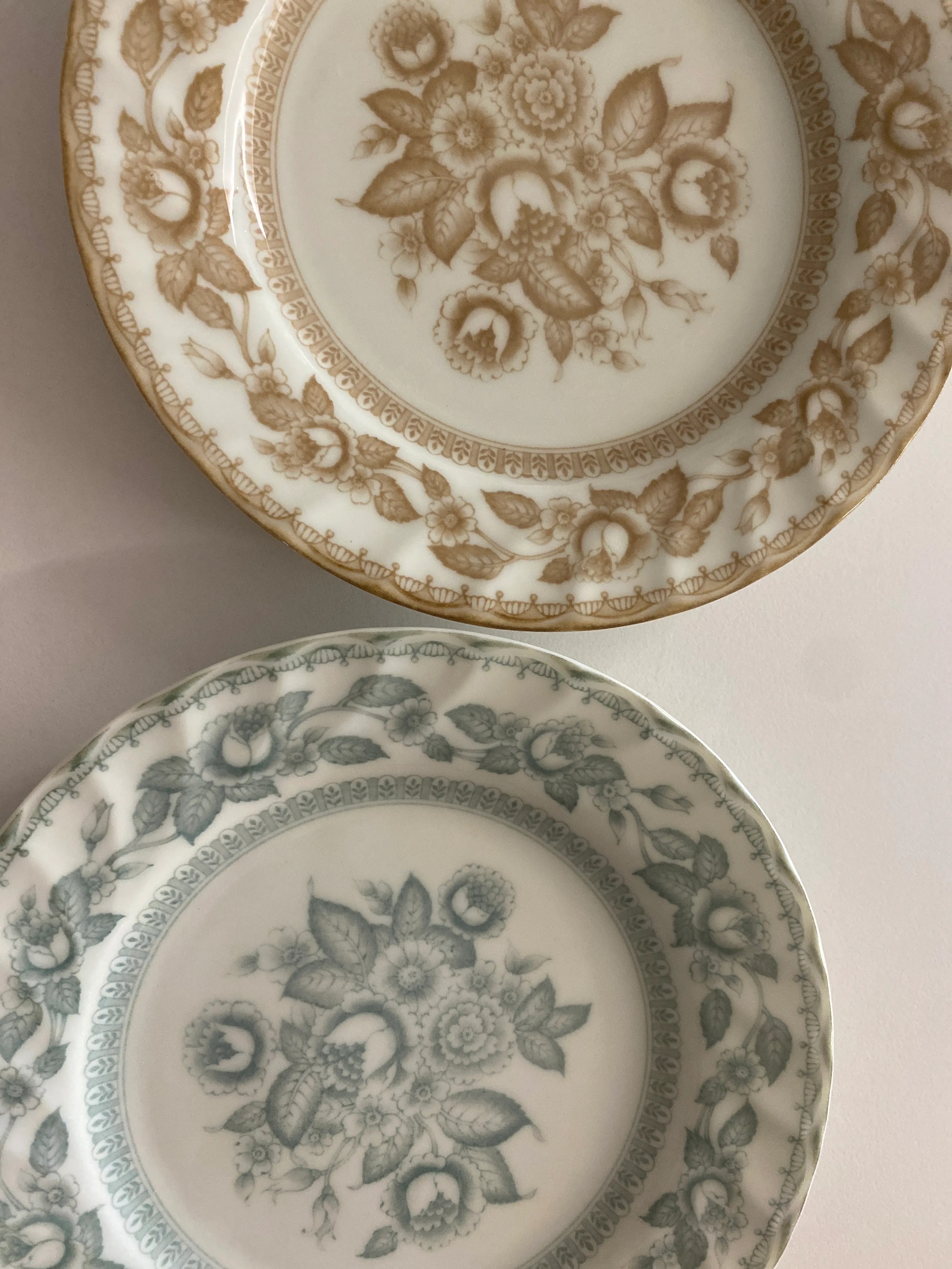 Vintage Floral Dessert Plate user photo