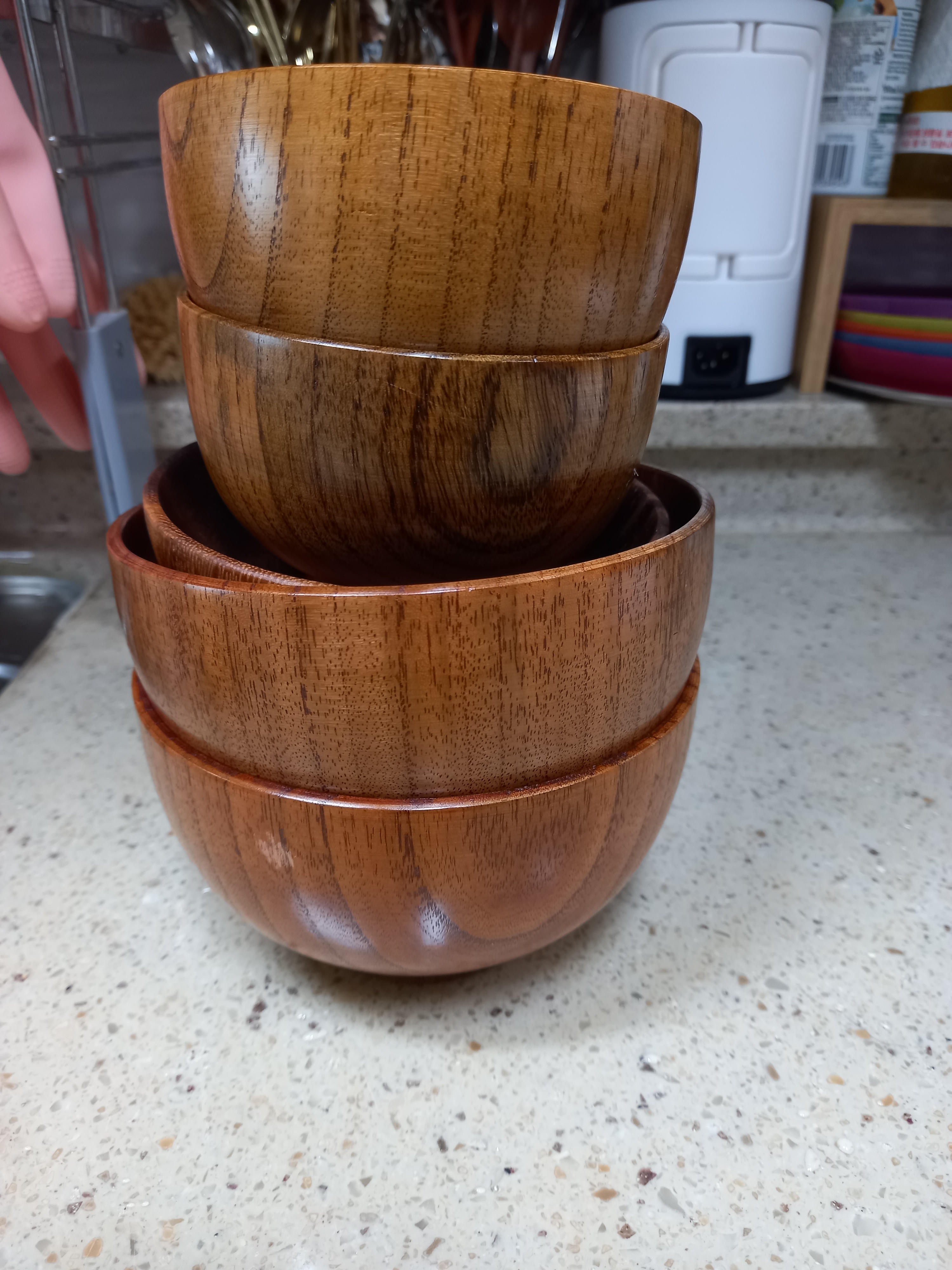 Natural Wood Tableware Set (4-Piece) user photo