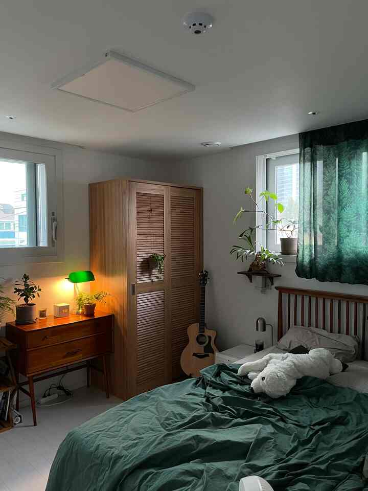 巨大な森 ファブリック カーテン［2サイズ］を使ったコーディネート 1