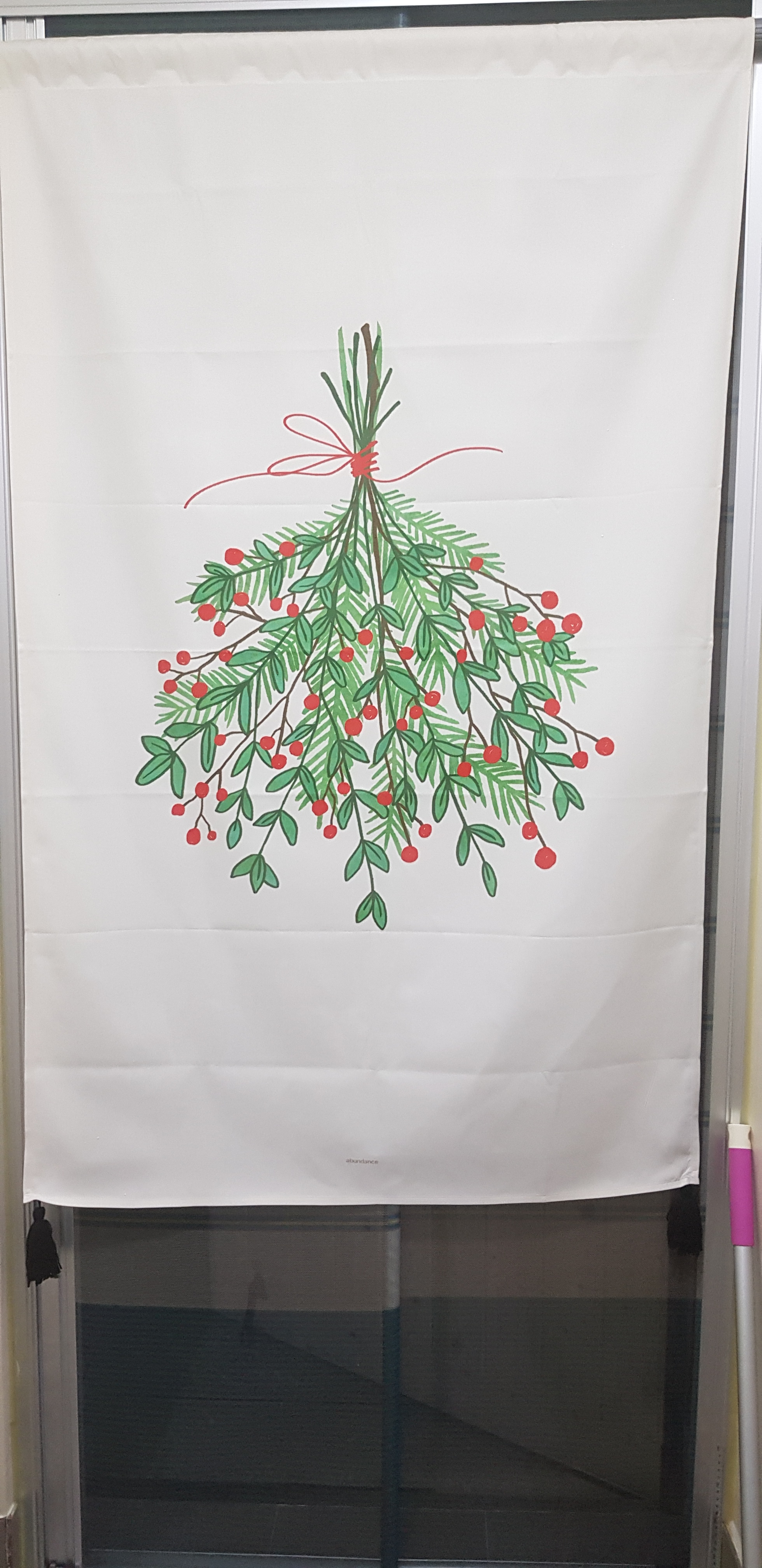Christmas Bouquet Door Curtain user photo