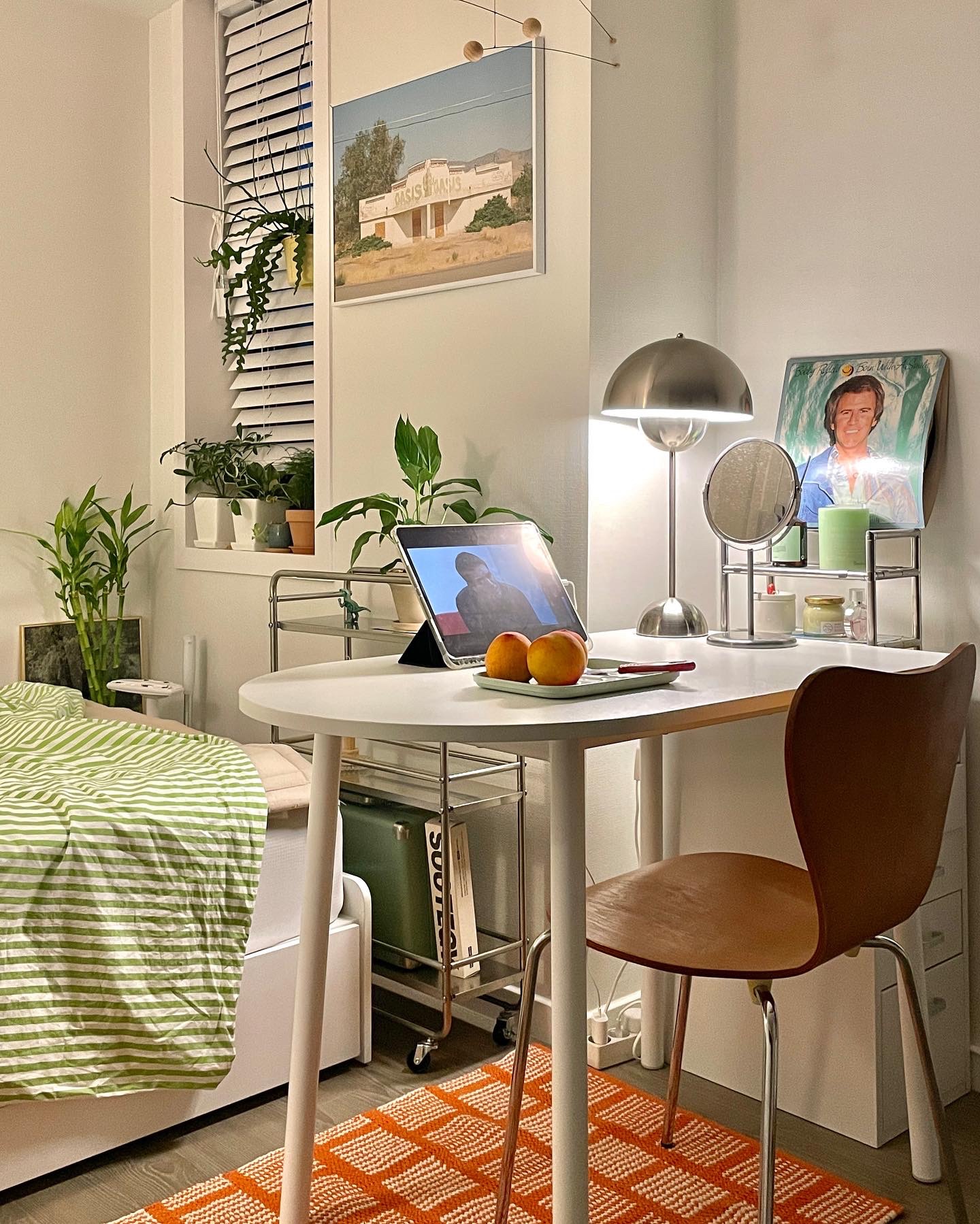 Slim Rolling Metal Storage Cart user photo