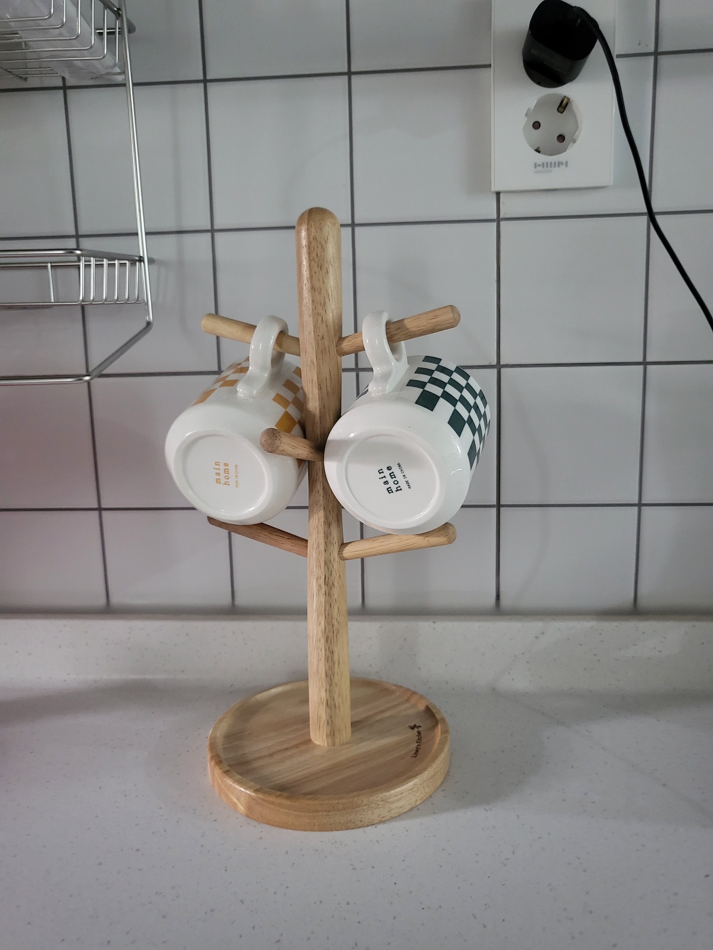Retro Check Ceramic Mug user photo
