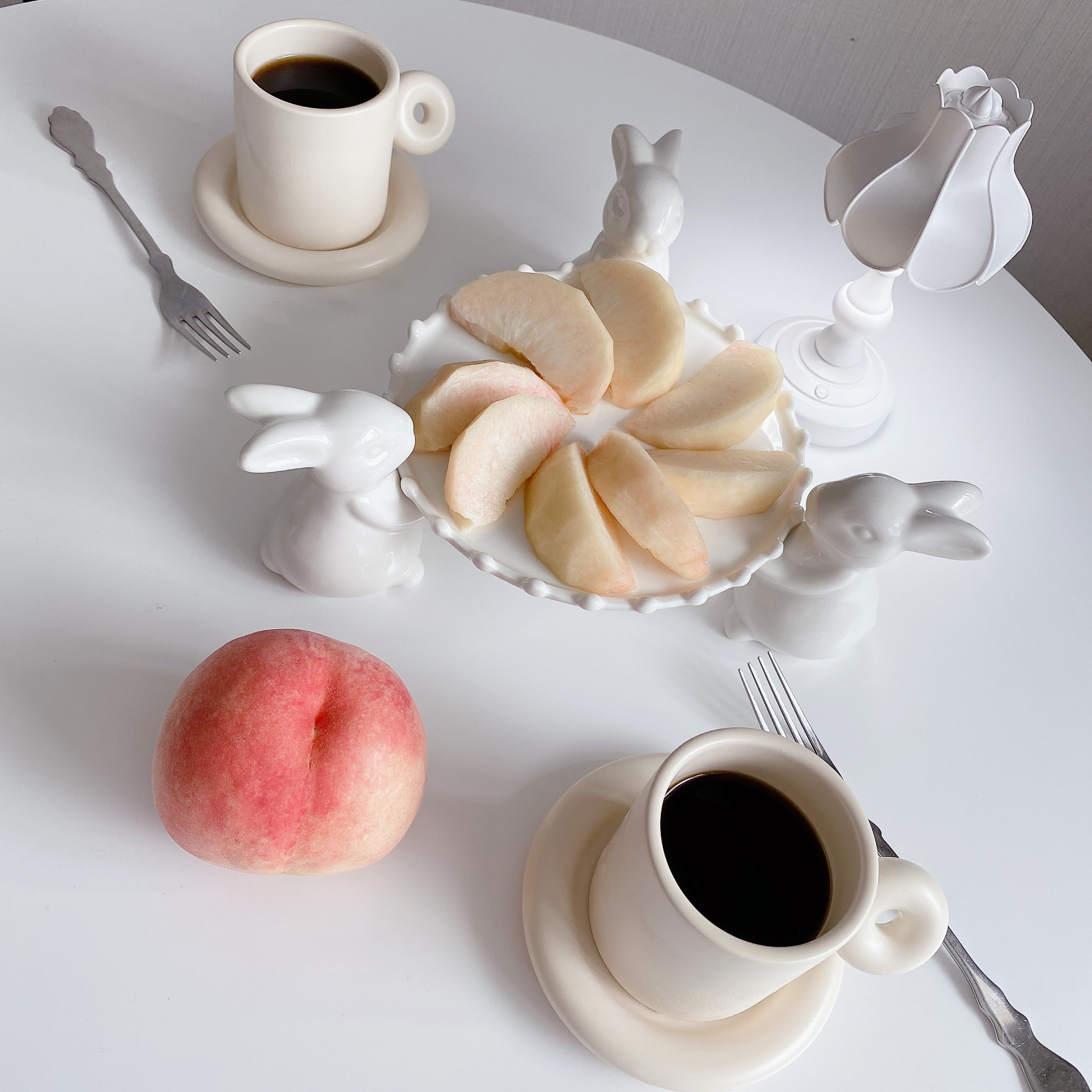 Rounded Donut Handle Coffee Cup Set user photo