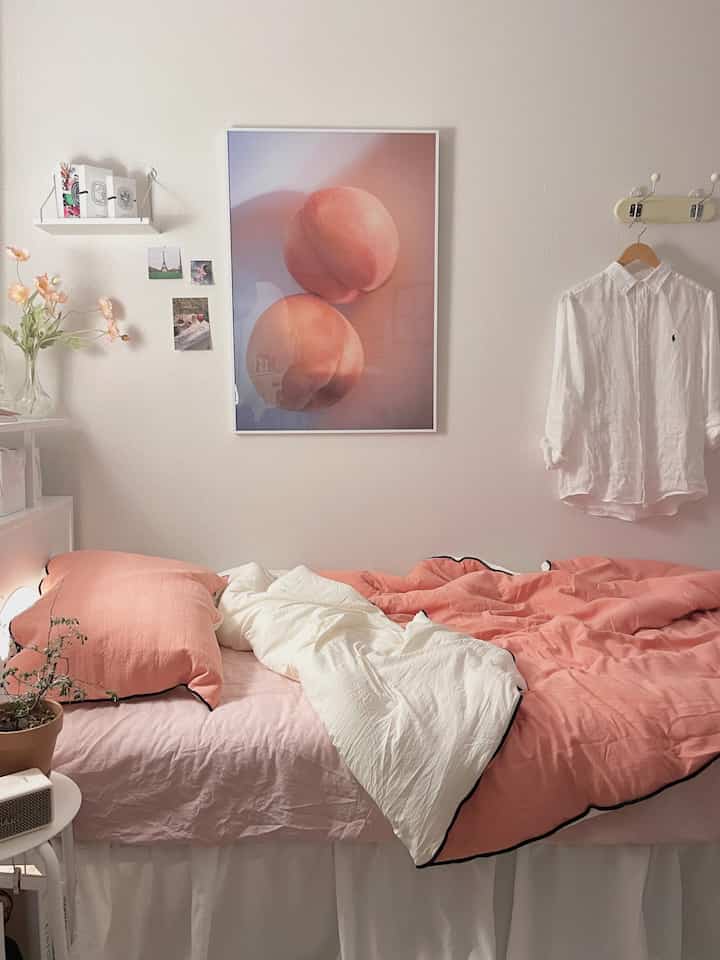 Kamarku berbau seperti buah persik 