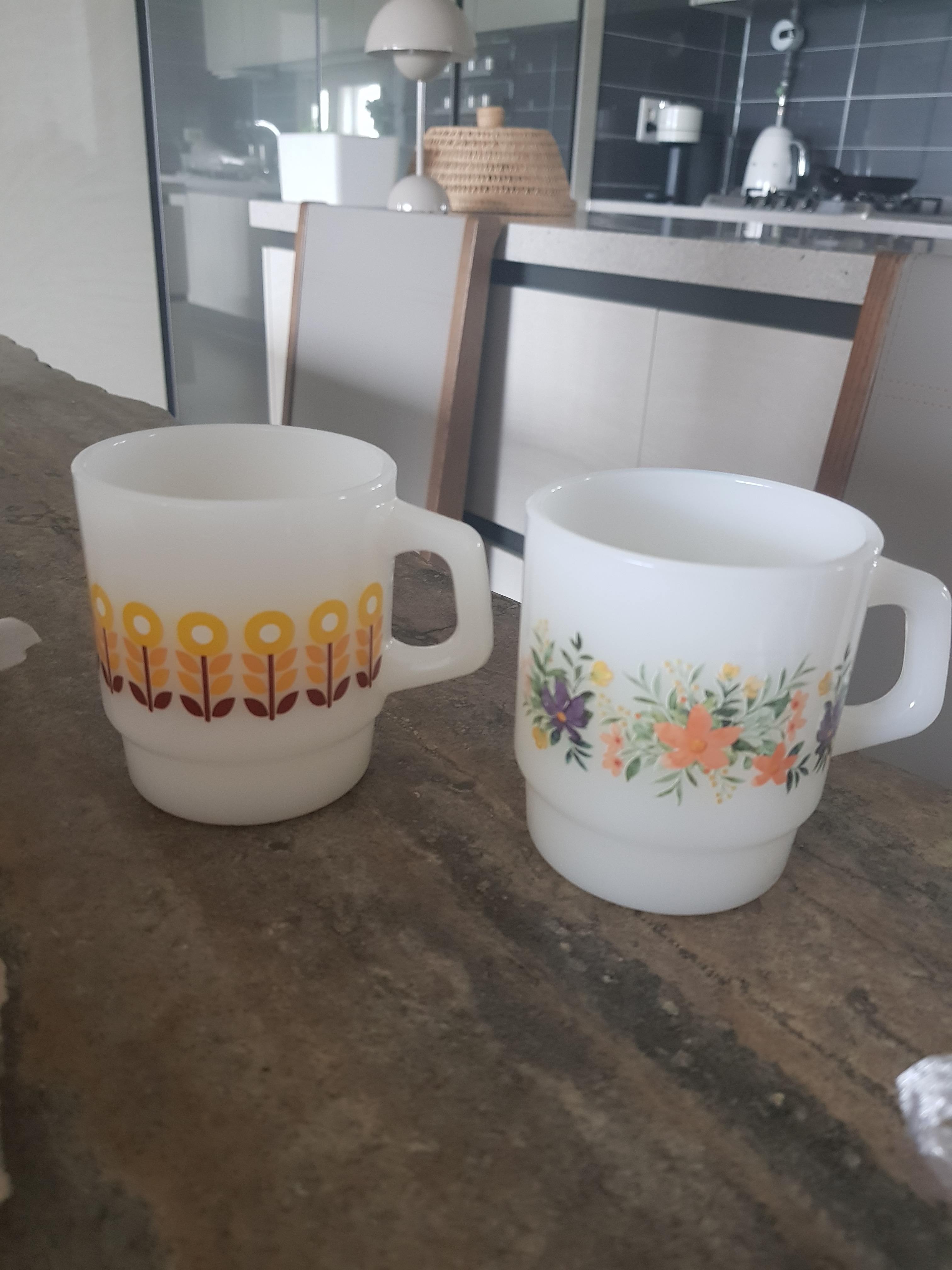 Syracuse Pattern Milk Glass Mug user photo