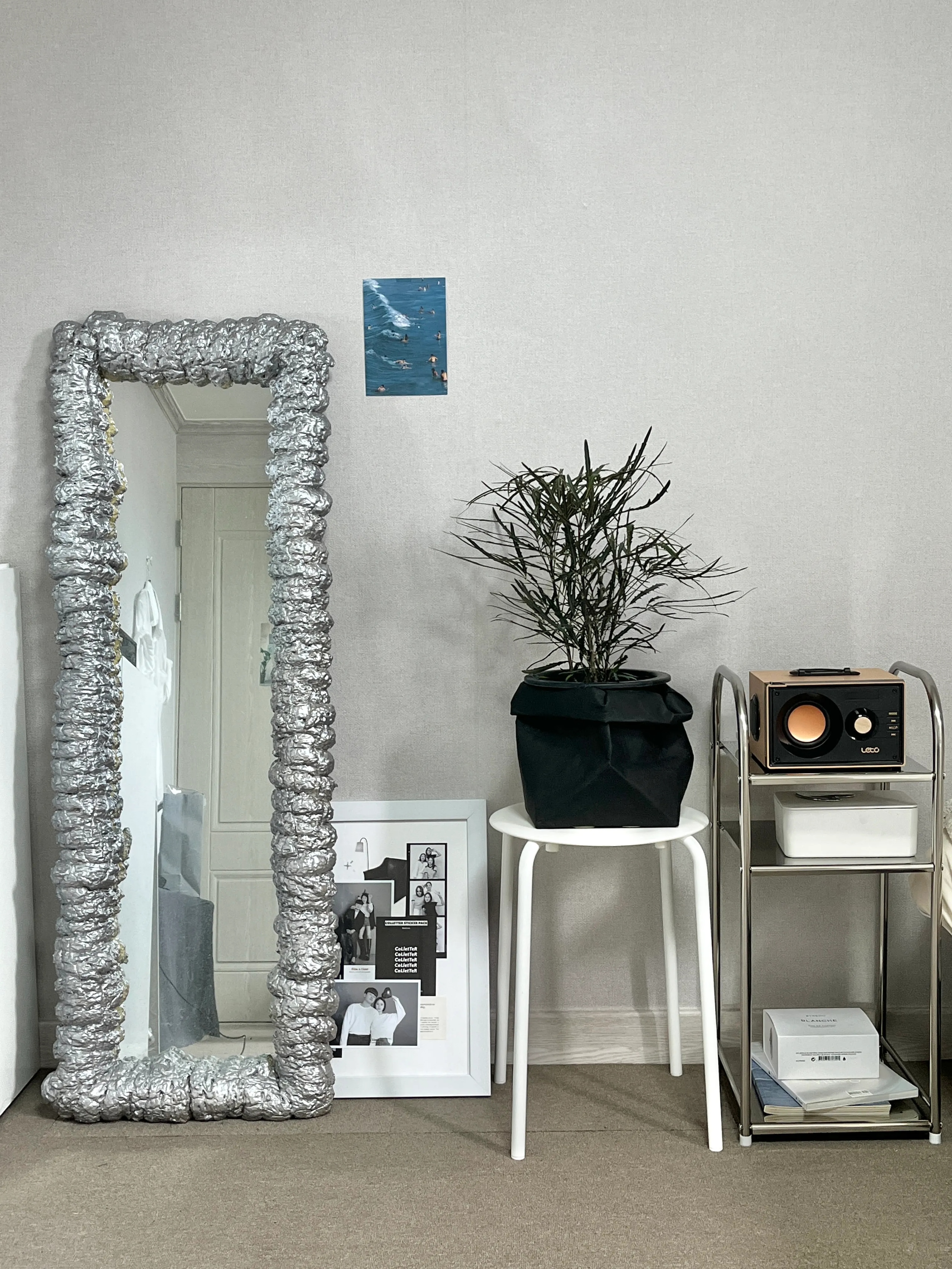 Metal 3-Tier Square Side Table user photo