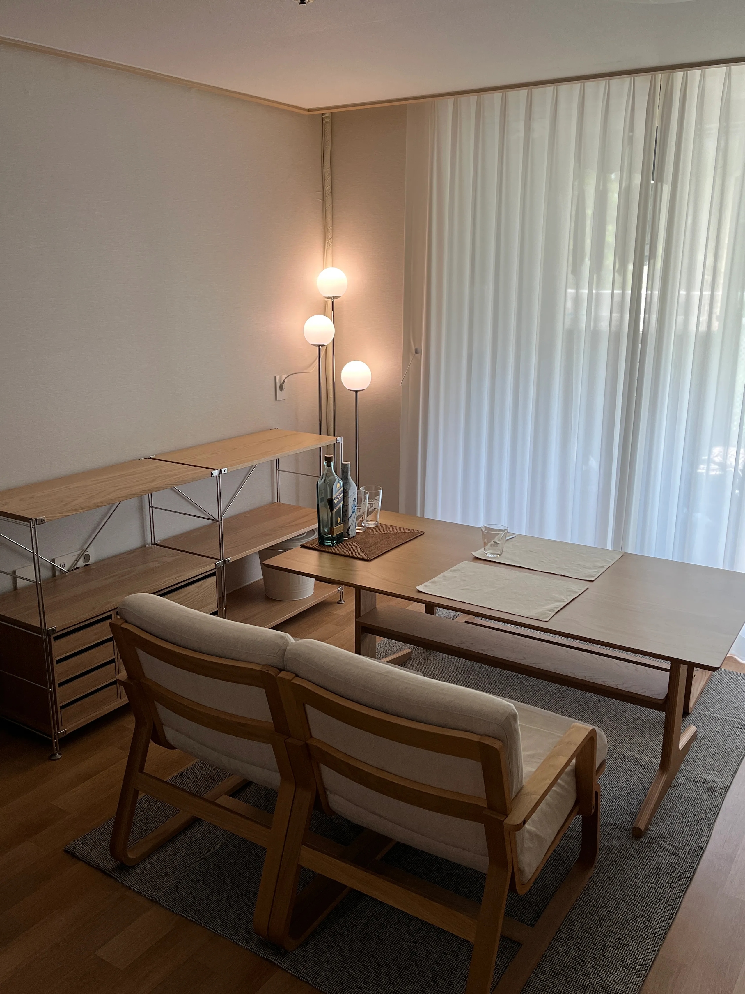 IKEA　イケア　SIMRISHAMN スィムリスハムン フロアランプ SIMRISHAMN スィムリスハムン フロアランプ, クロムメッキ