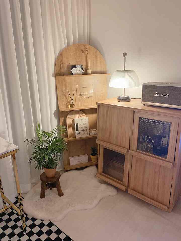 Perasaan musim gugur di rumahku🍂Ruang kayu🤎