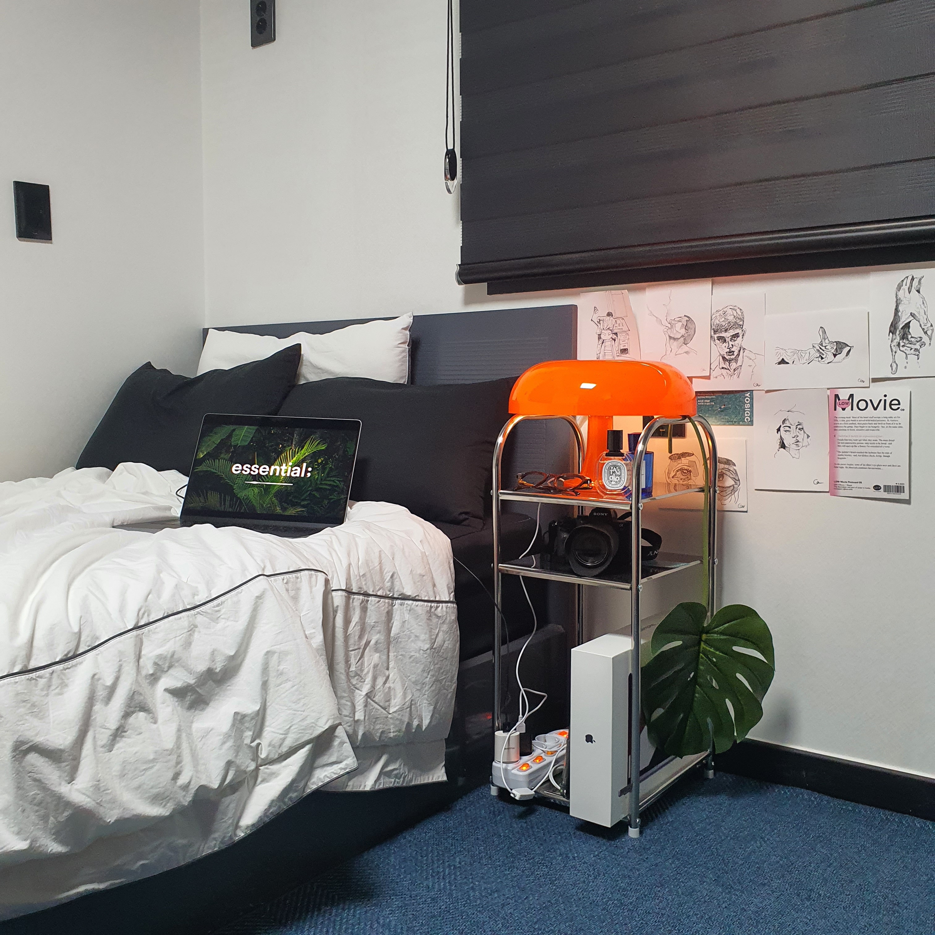 Metal 3-Tier Square Side Table user photo