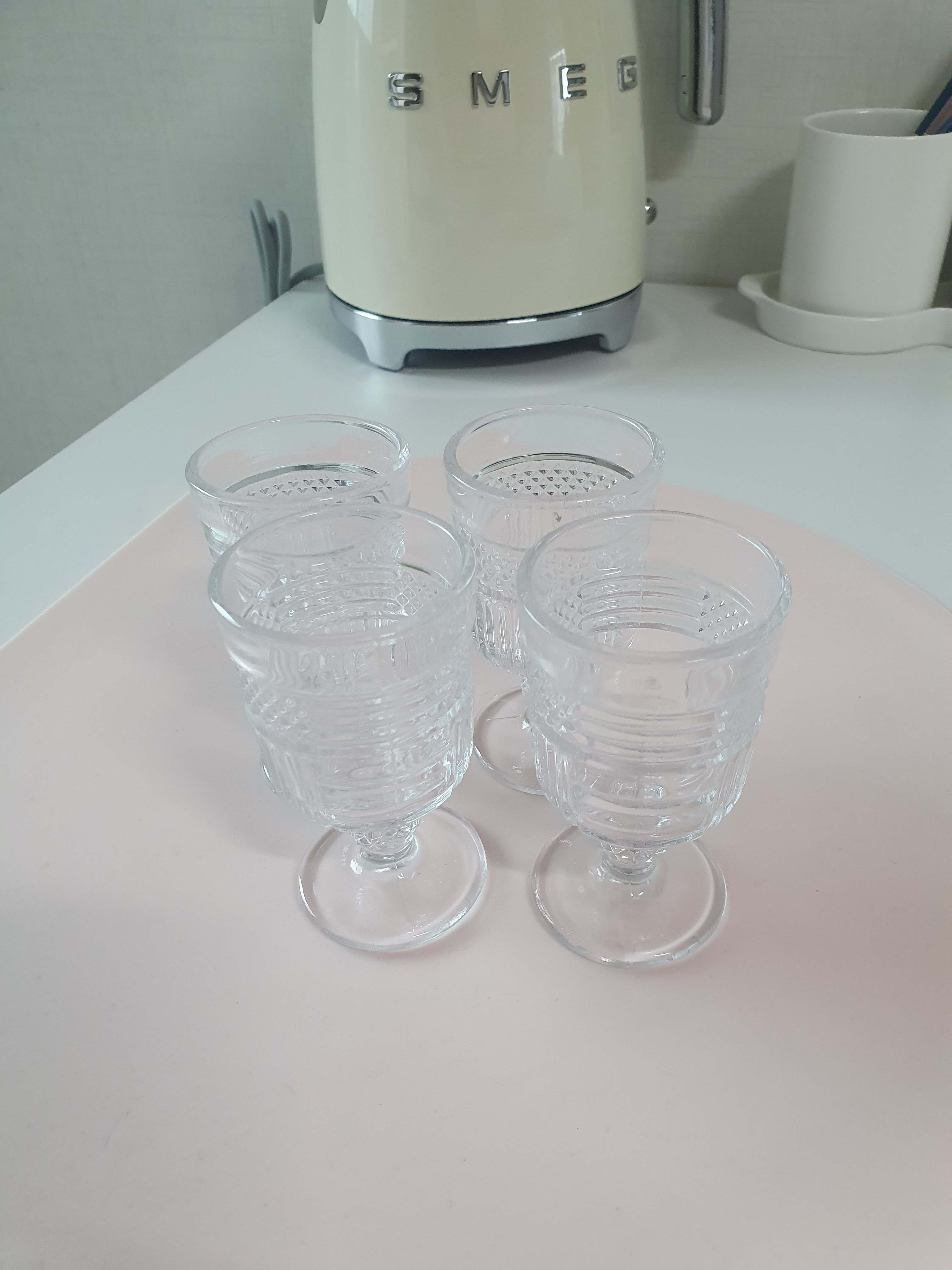 Roman Antique Goblet Soju Shot Glass Set (4-Piece) user photo