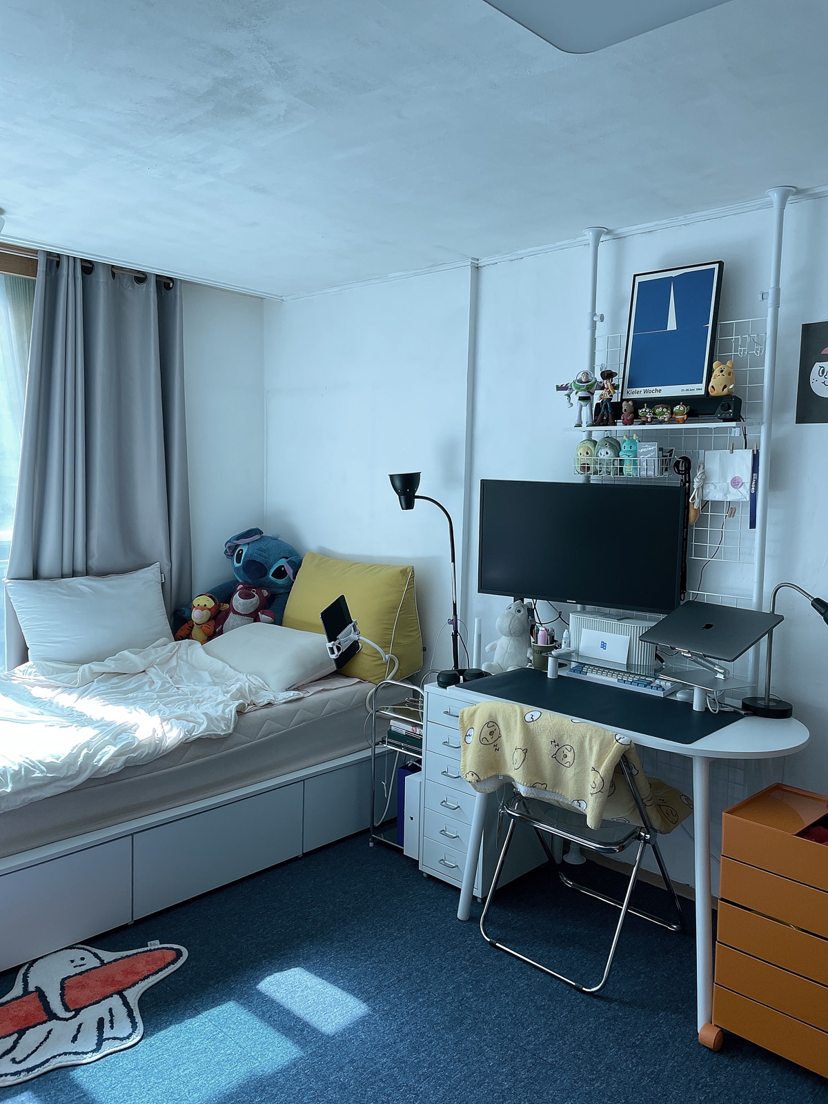 Metal 3-Tier Square Side Table user photo