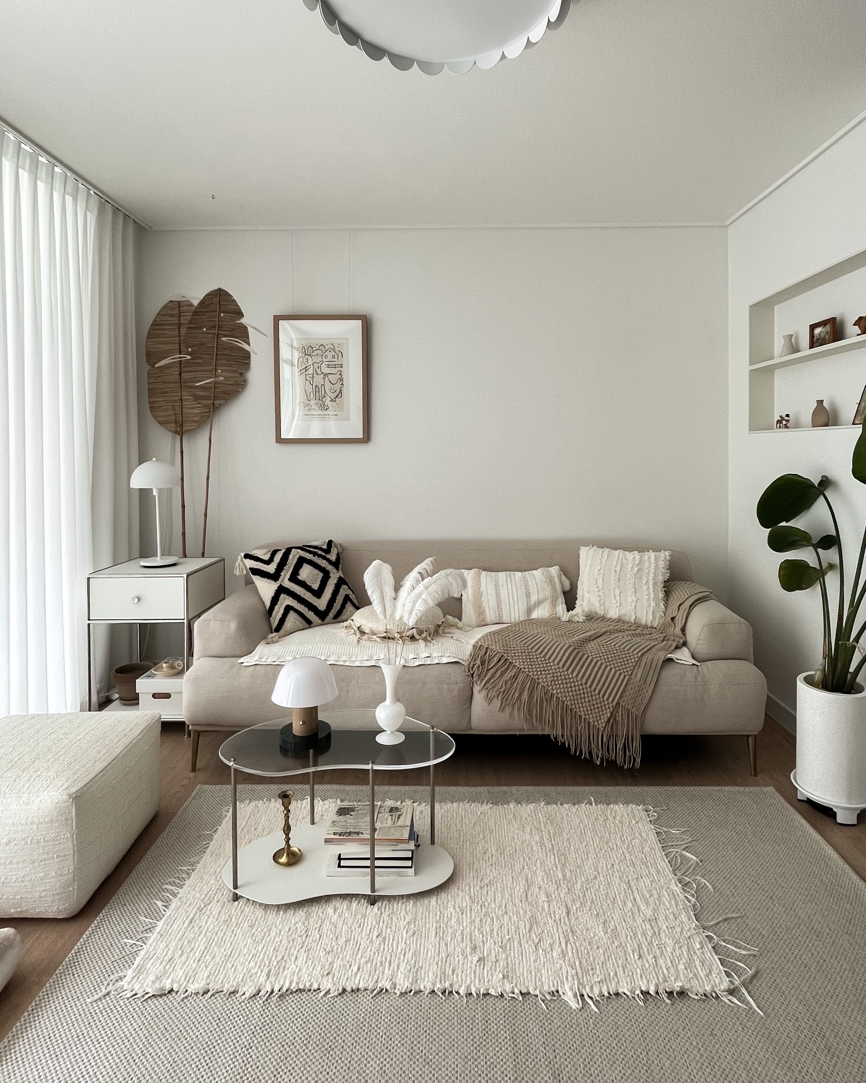 Natural Cotton Fringe Rug user photo