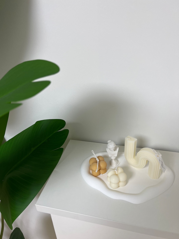 Mini Cube Object Candle Gift Set of 2 user photo