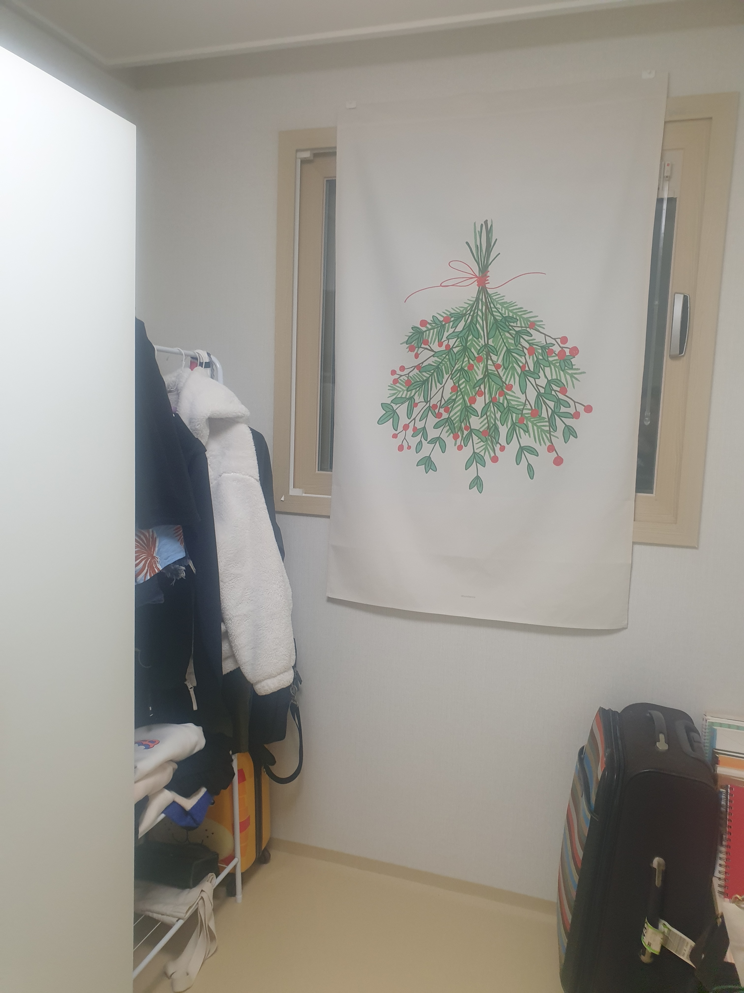 Christmas Bouquet Door Curtain user photo
