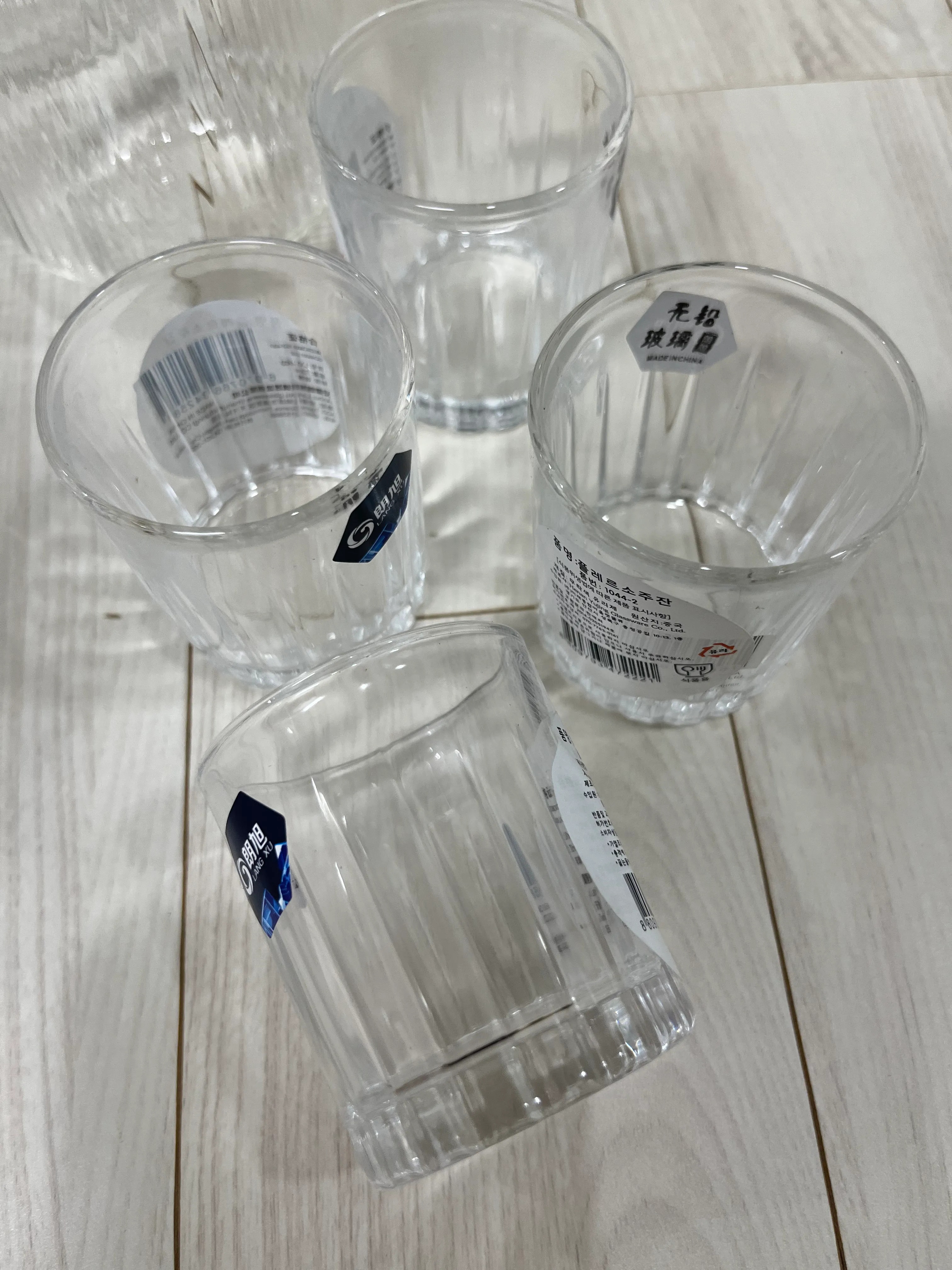 Retro Stripe Soju Shot Glass user photo