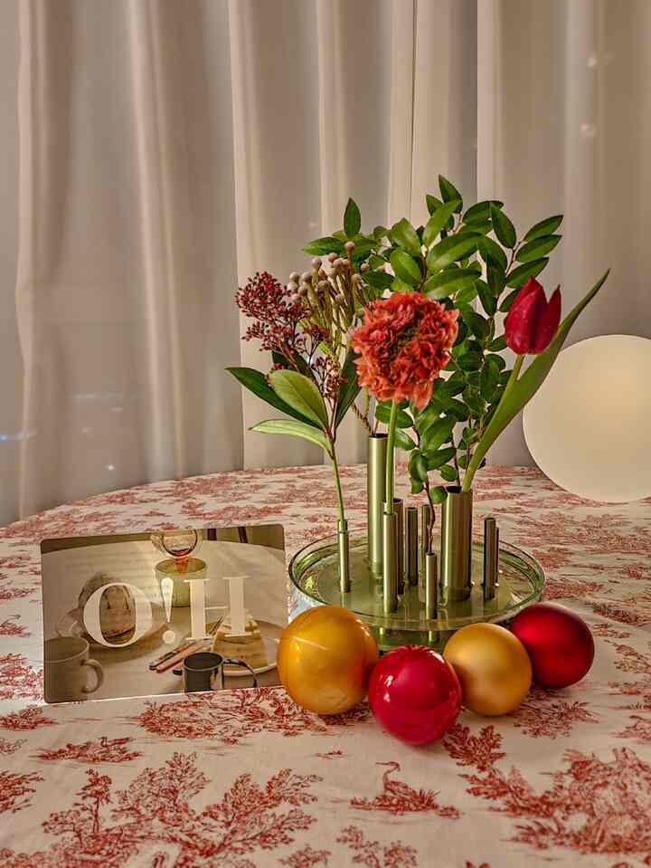 Ohaus' last flower of the year for December✨️❤️
Flowers that give off a wintery vibe will make your home feel warmer!