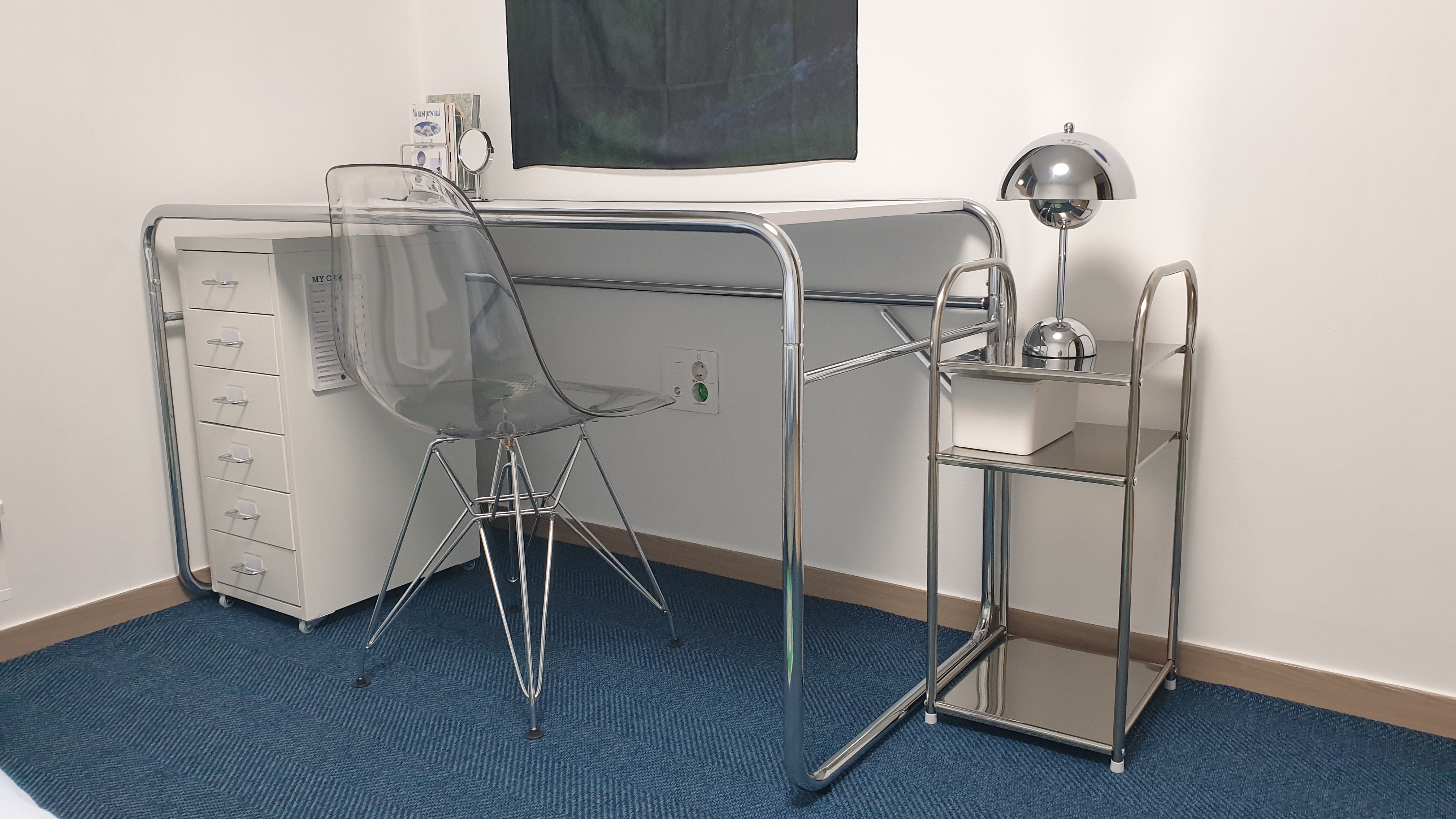 Metal 3-Tier Square Side Table user photo