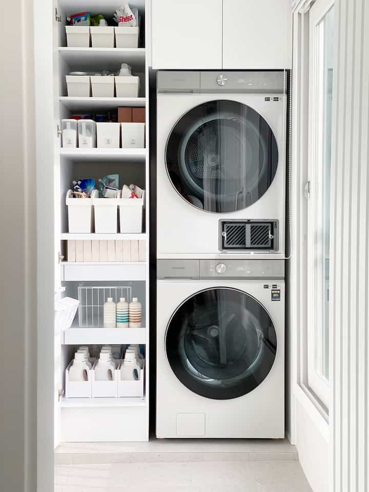 I made a washing machine.
