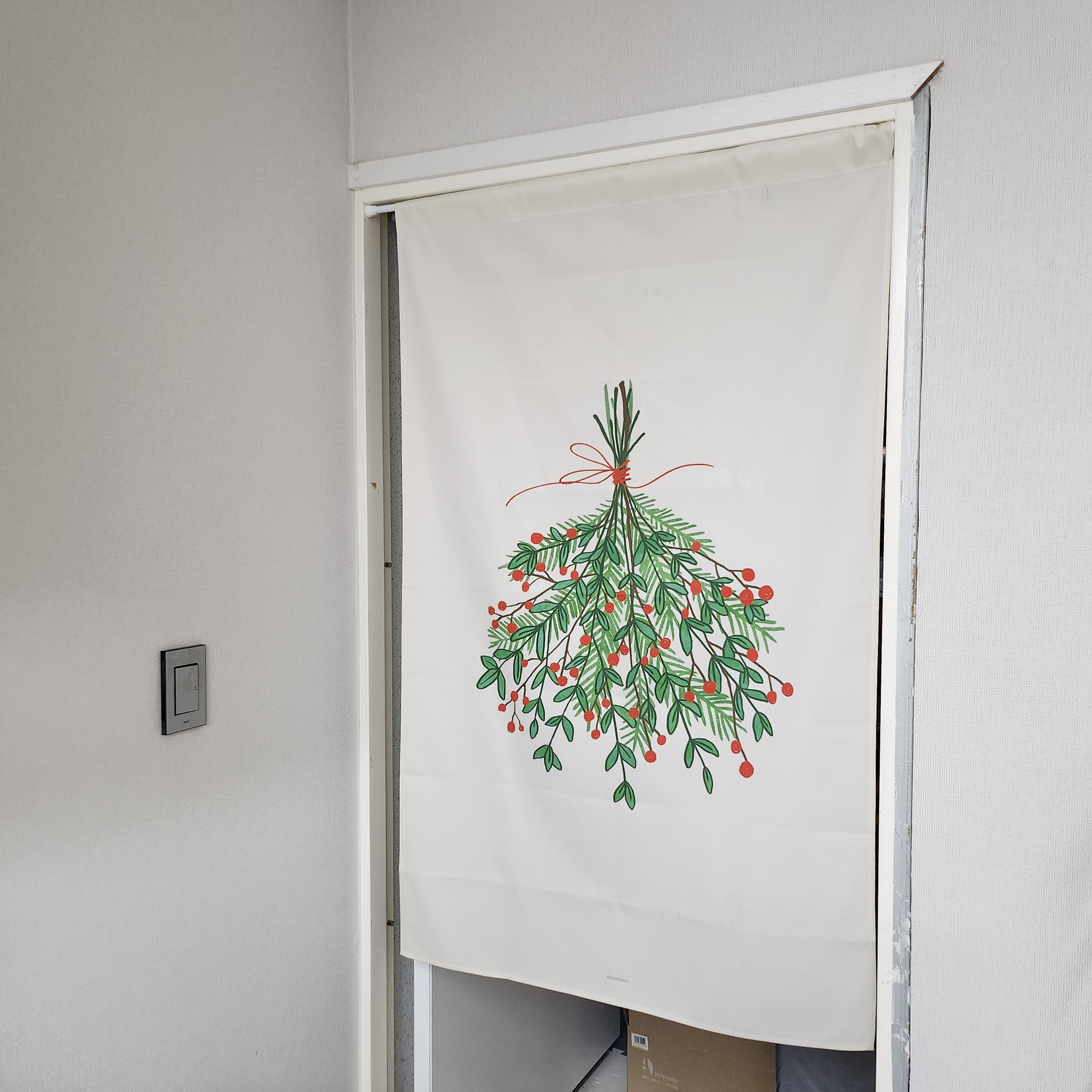 Christmas Bouquet Door Curtain user photo