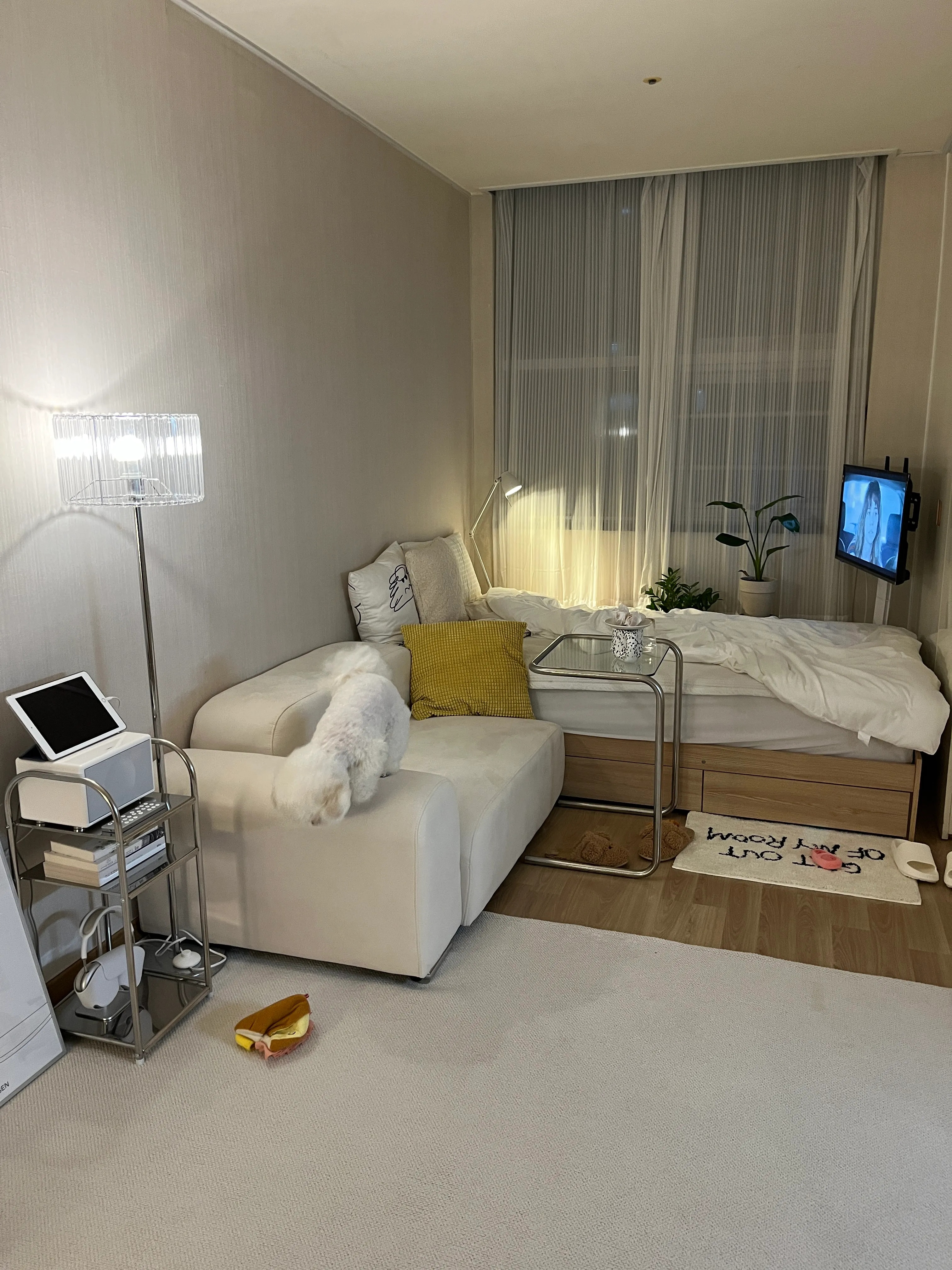 Metal 3-Tier Square Side Table user photo