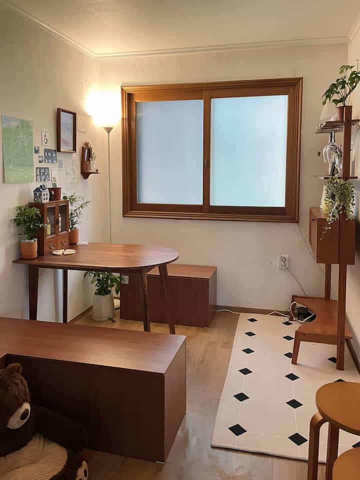 ブルーハウス キャンドルホルダー（キャンドル付き）を使ったコーディネート 1