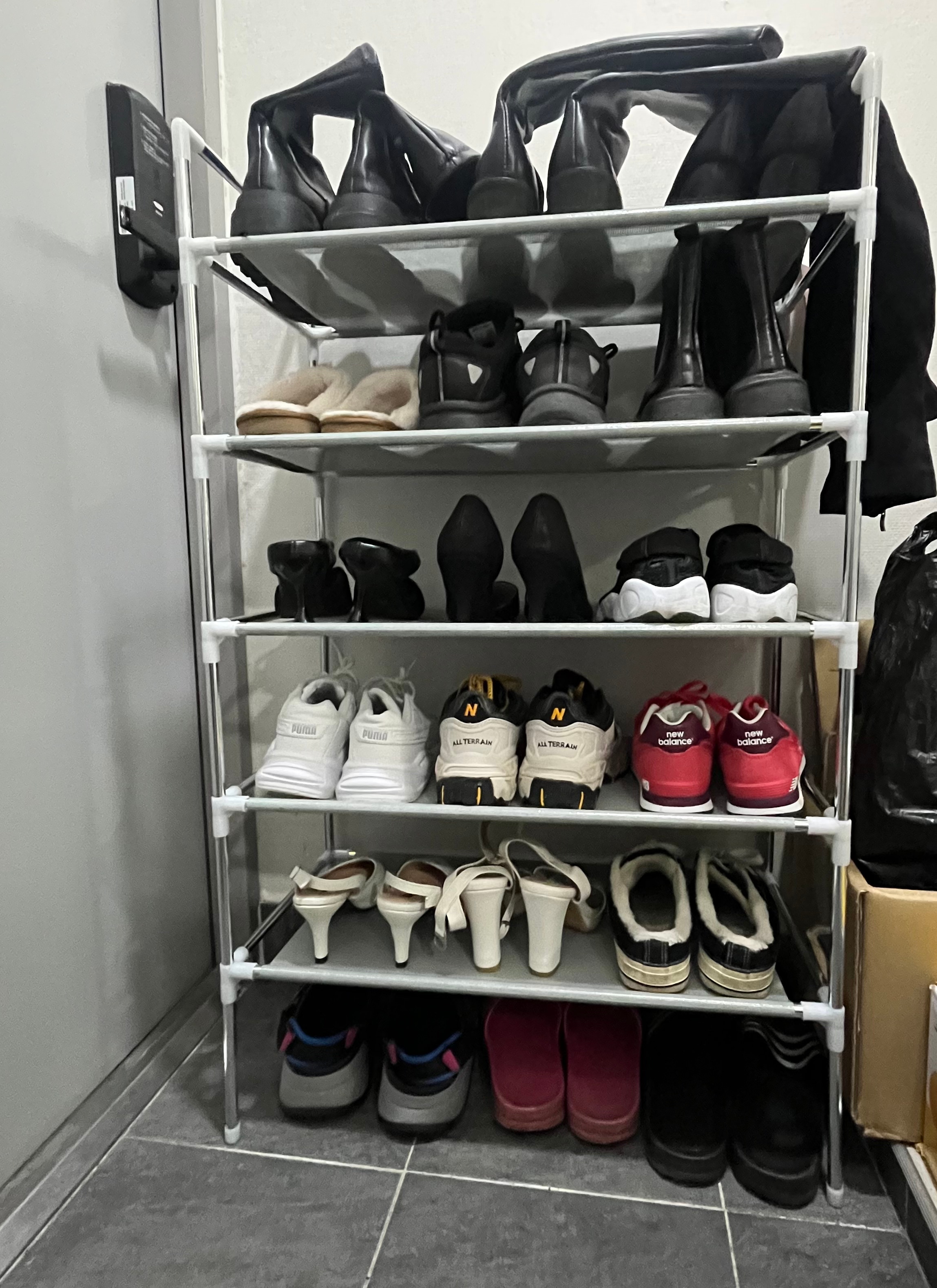 5-Tier Slim Entryway Shoe Rack user photo