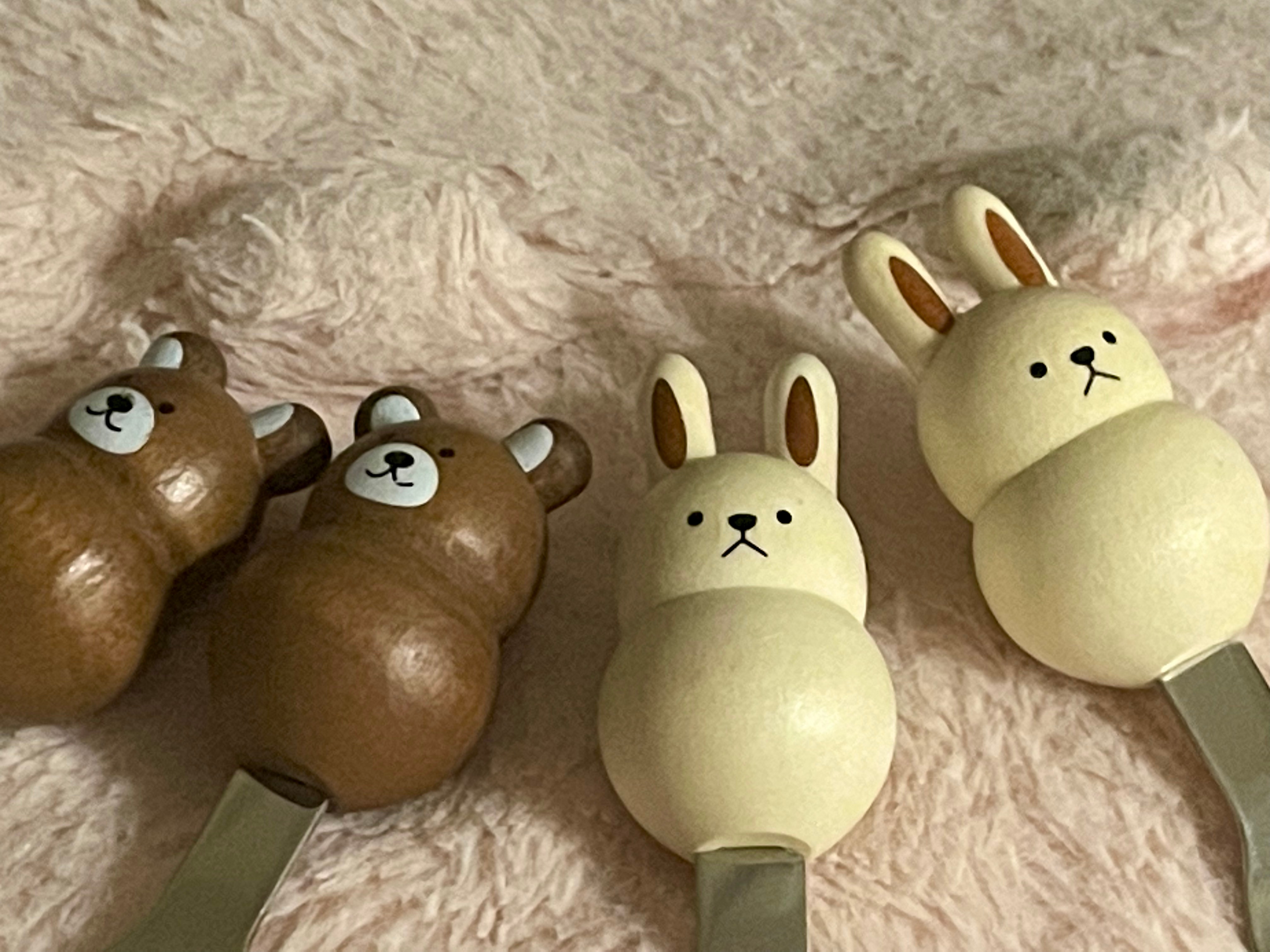 Chubby Animal Wood Handle Spoon & Fork Set (4-Piece) user photo