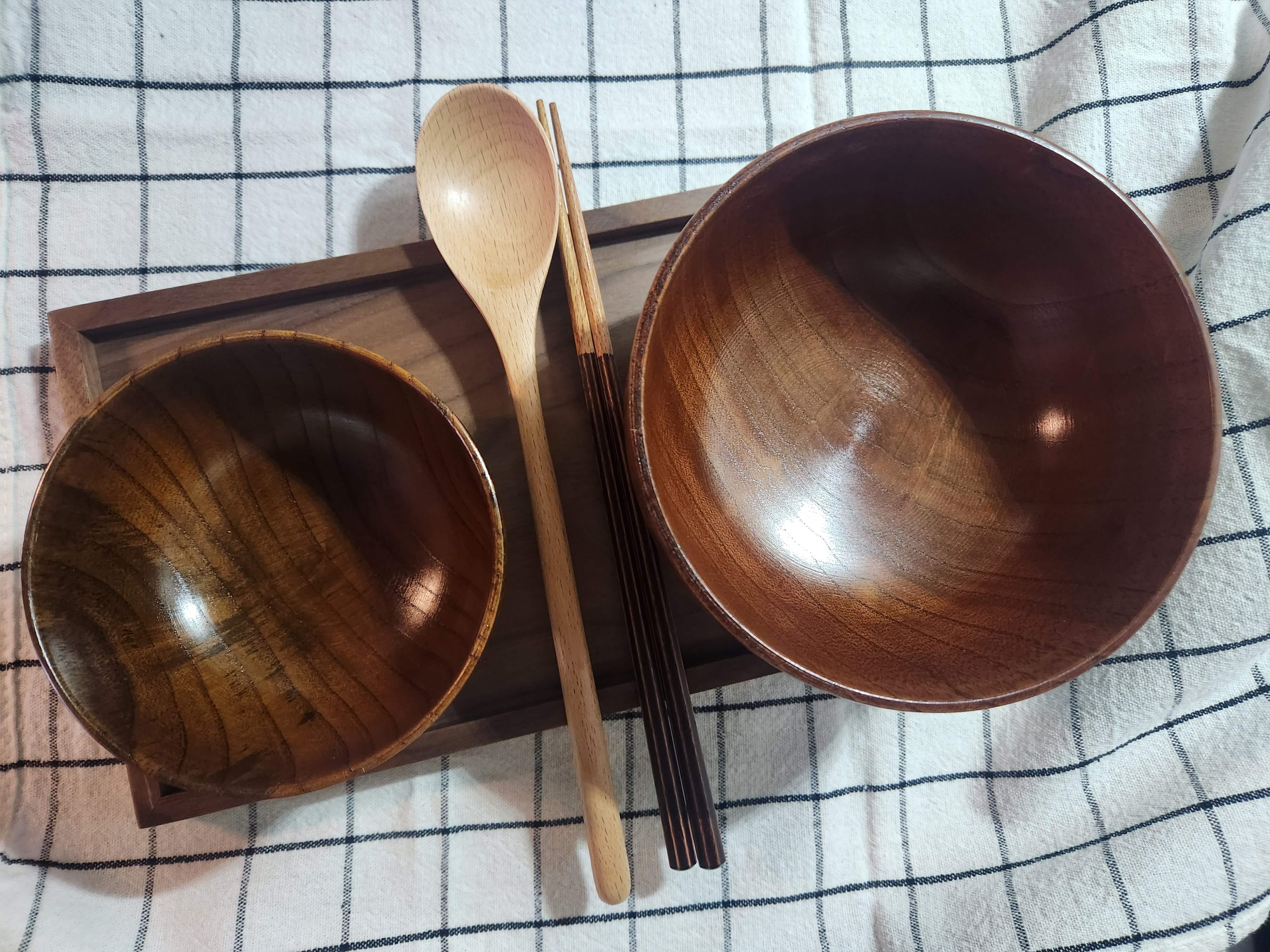 Natural Wood Tableware Set (4-Piece) user photo