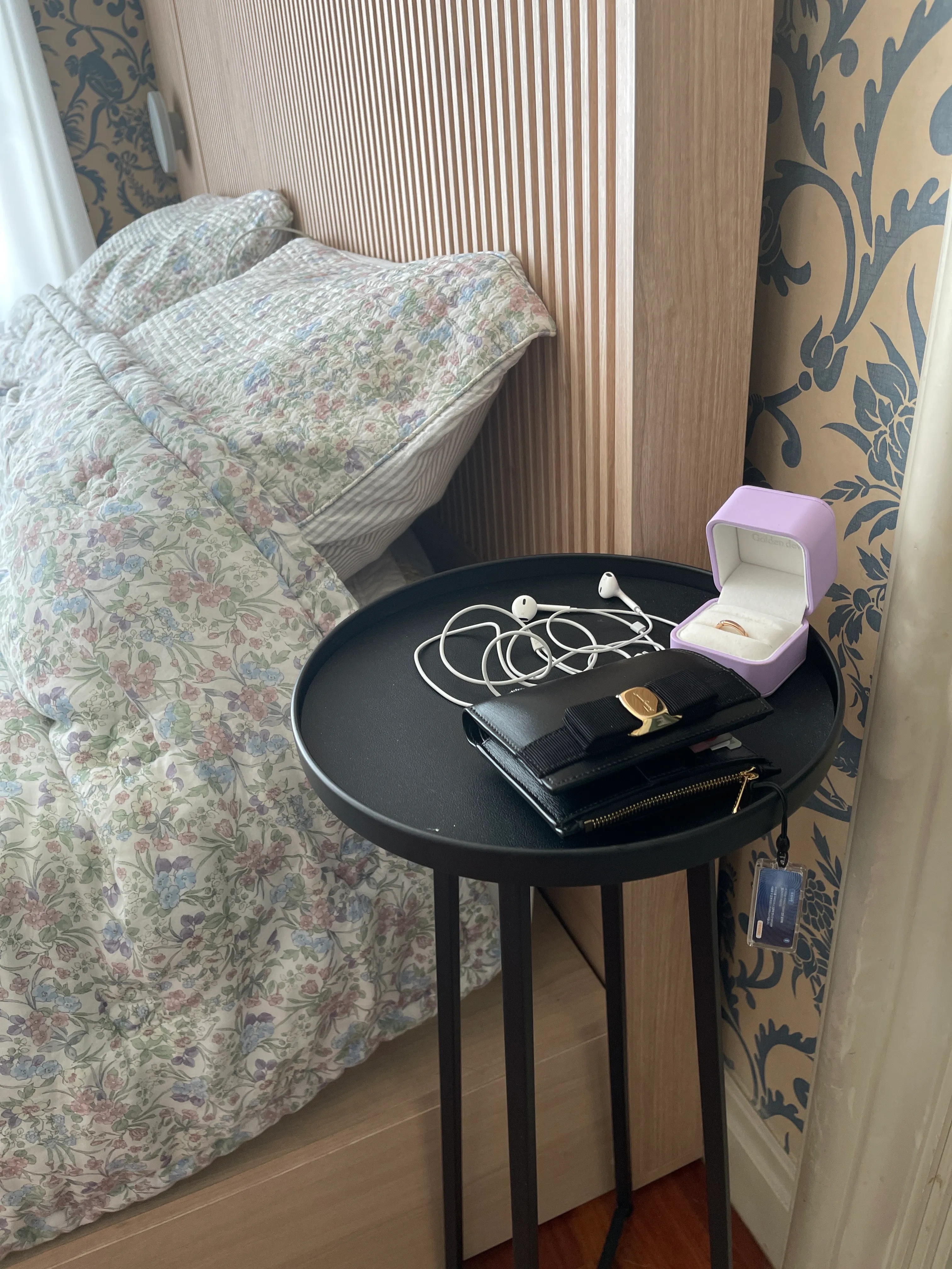 Slim Tall Metal Accent Table user photo