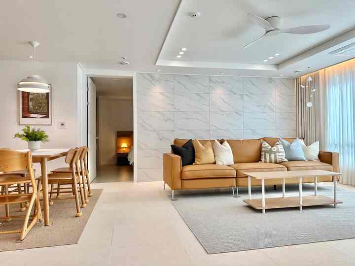 Daily リビング棚 2段［3色］を使ったコーディネート 1