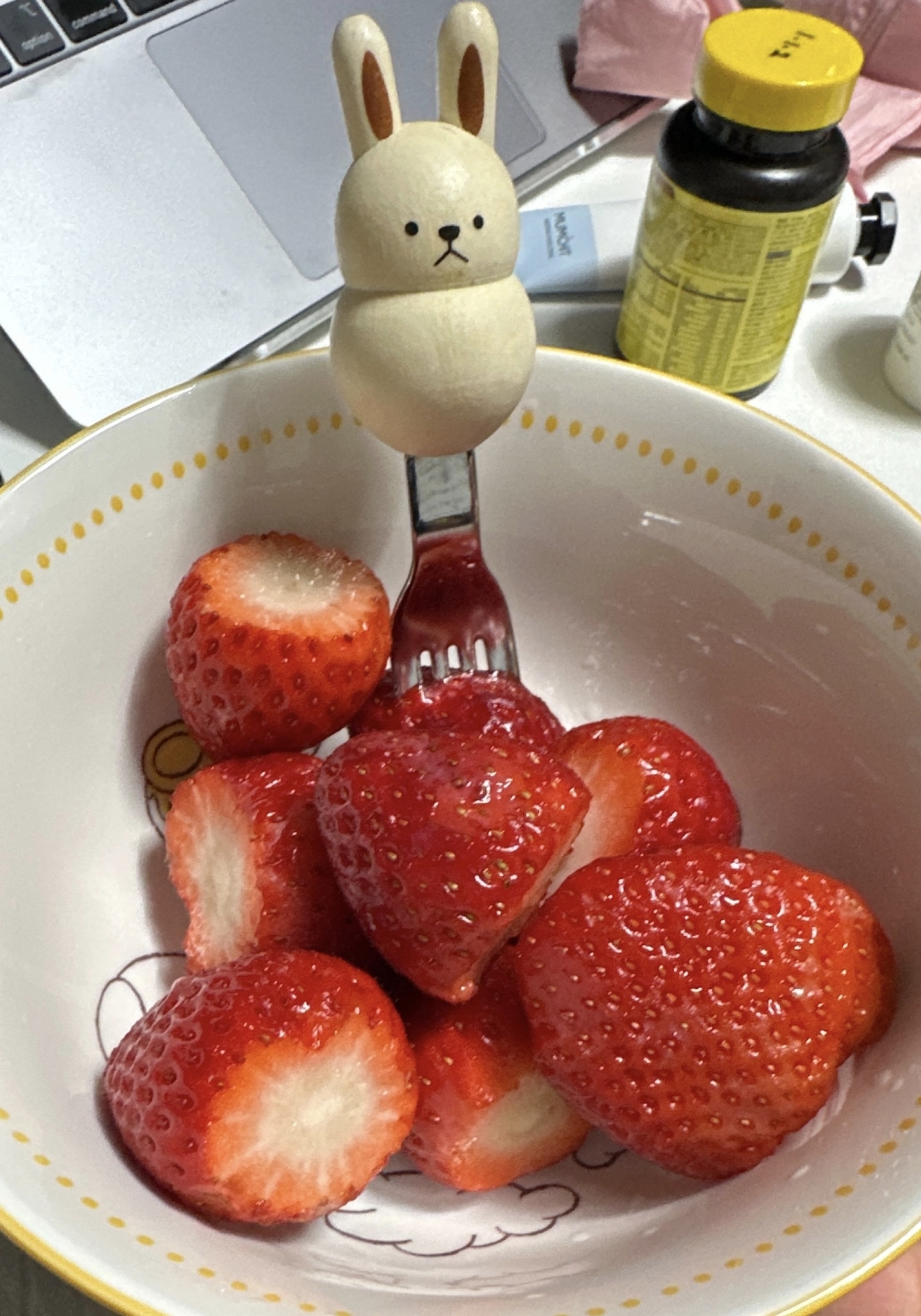 Chubby Animal Wood Handle Spoon & Fork Set (4-Piece) user photo