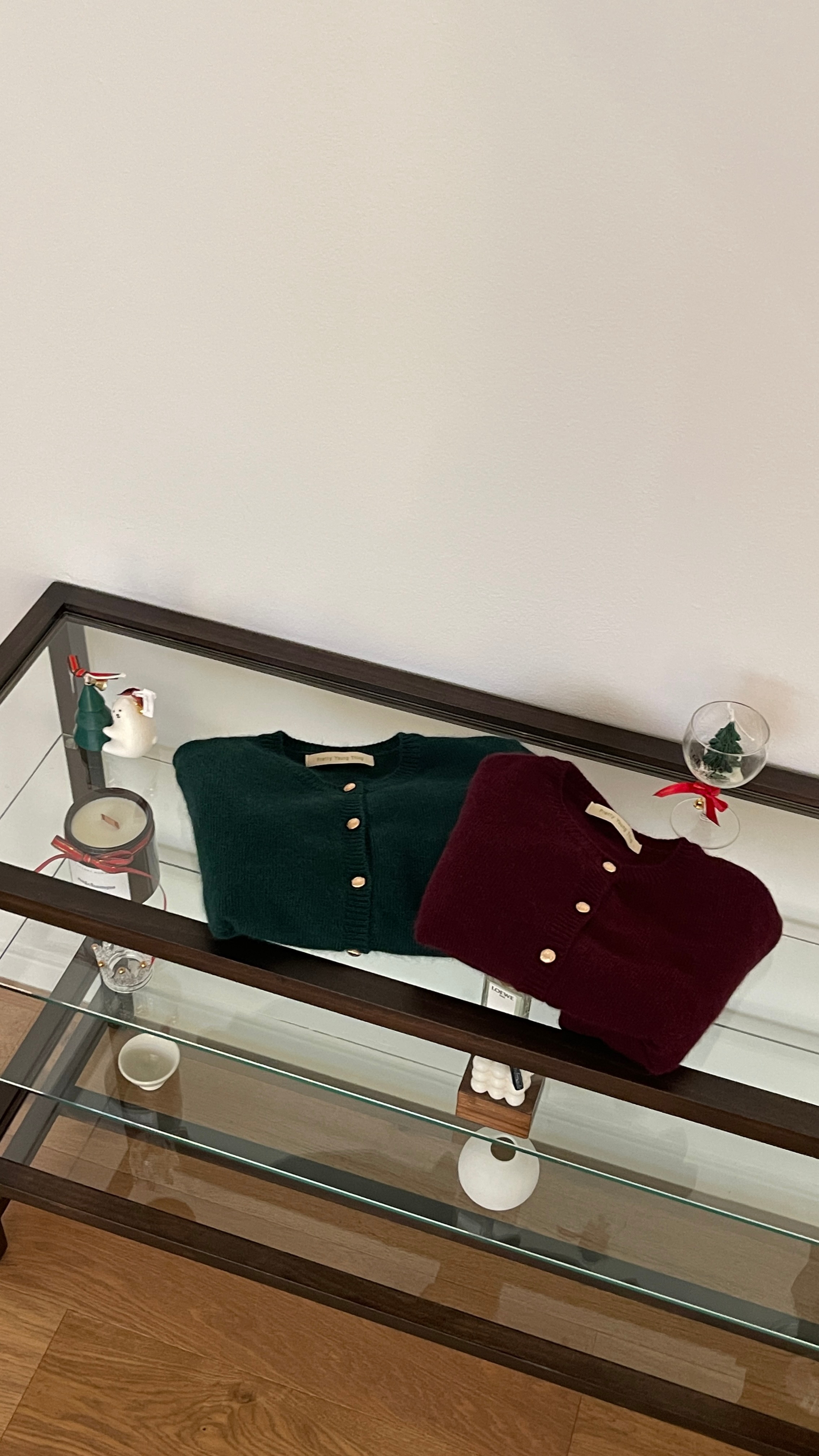 Christmas Bear & Tree Candle Set user photo