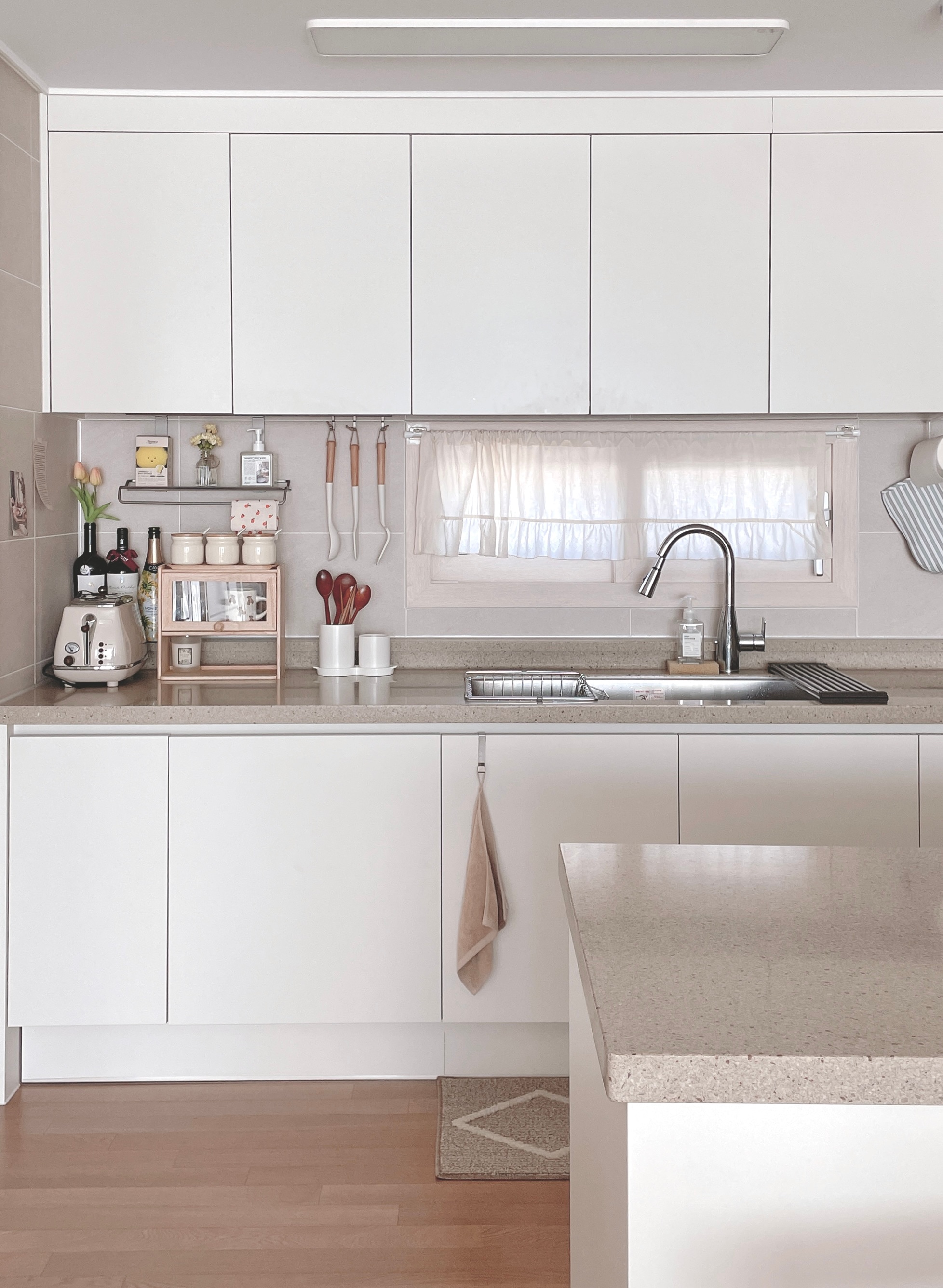 Wool Touch Diamond Sisal Look Kitchen Mat user photo