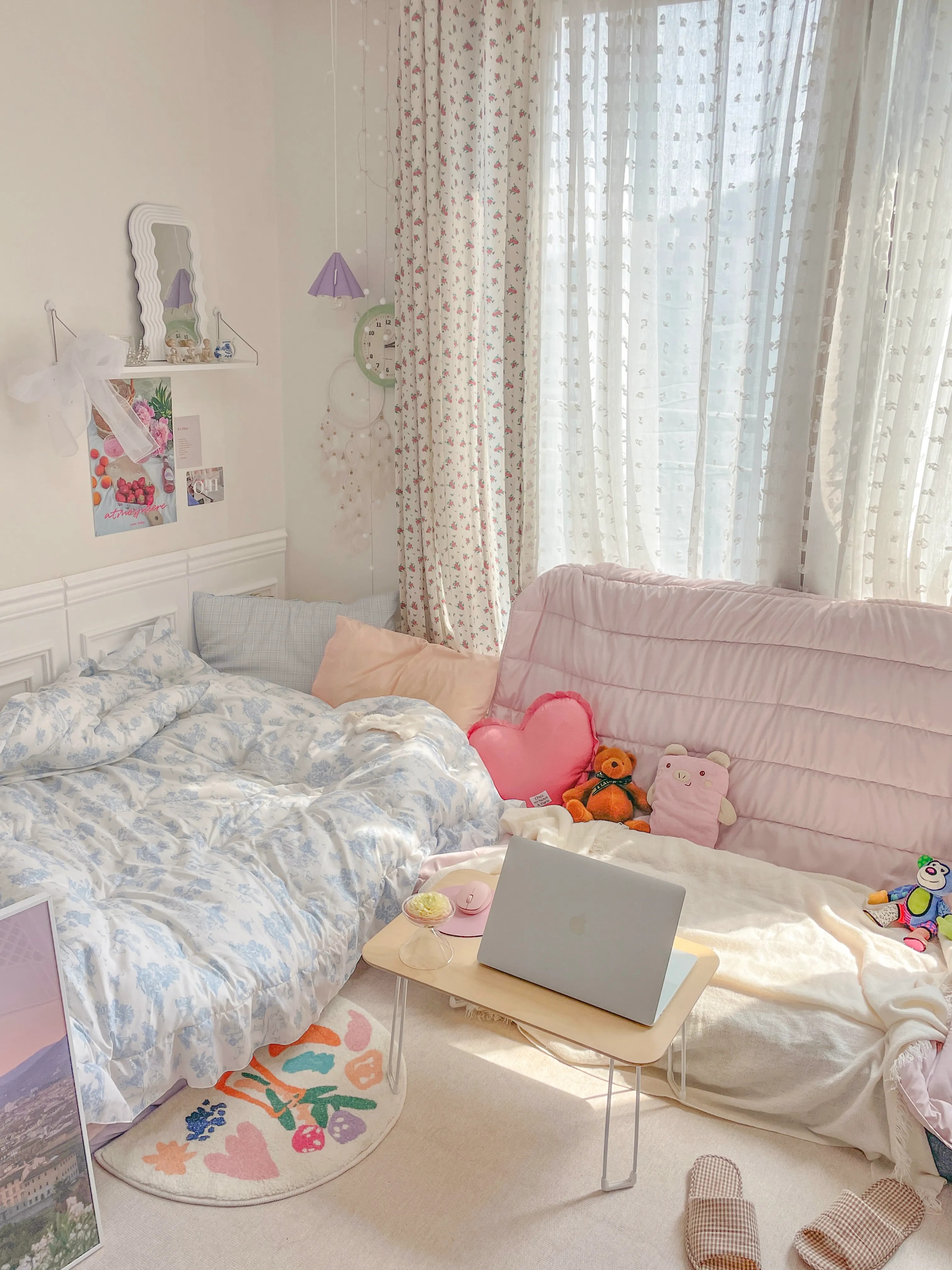 Hotel Style Dust Free Frill Comforter user photo