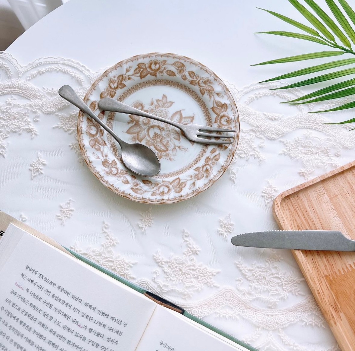 Vintage Floral Dessert Plate user photo