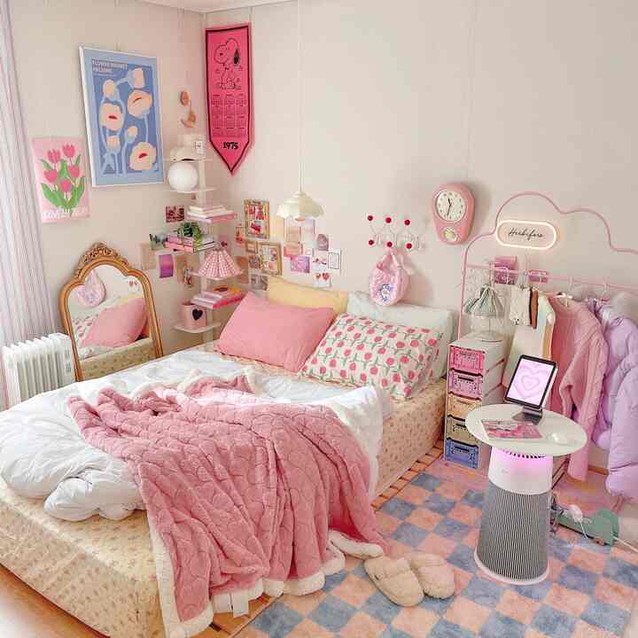 instagram @___perola_
The second bedroom I decorated this year💗