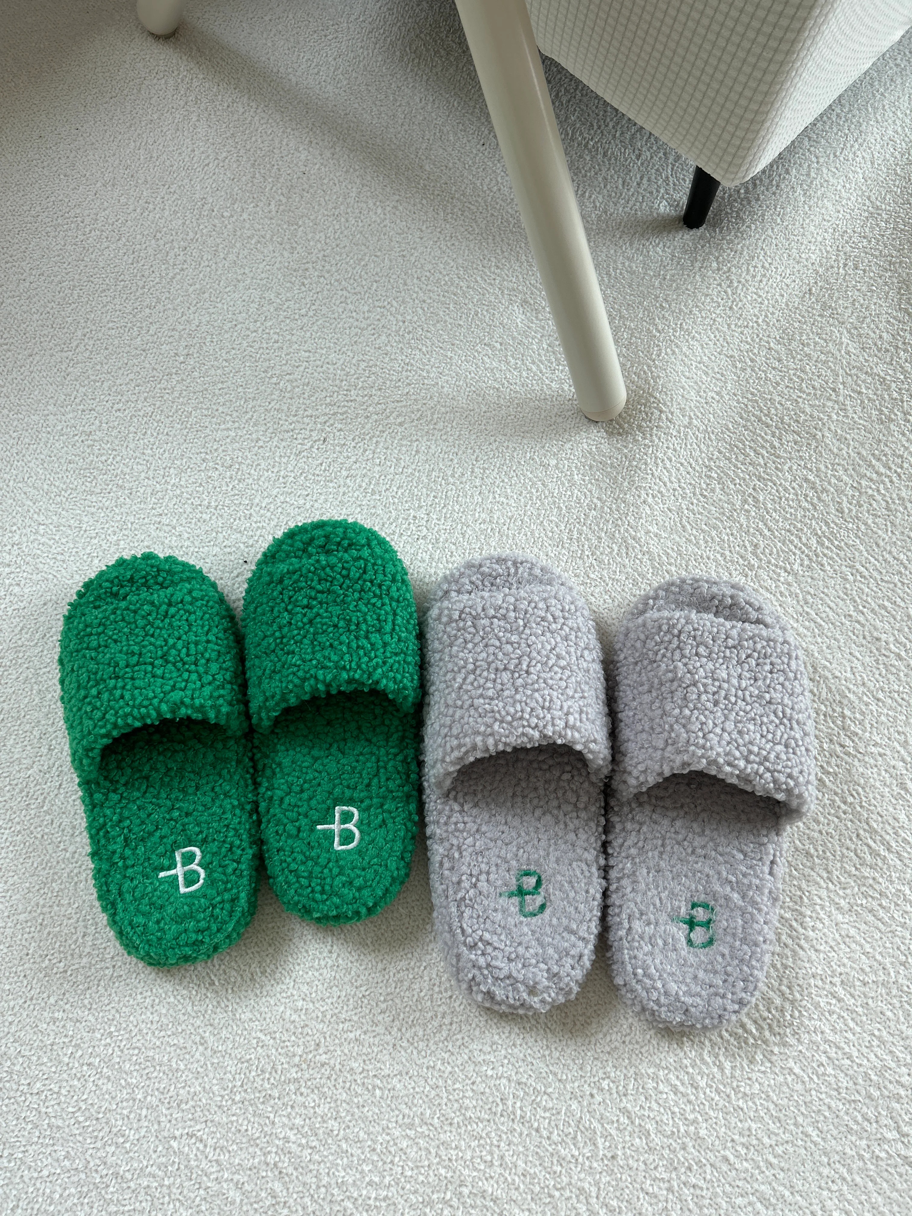 Fluffy Fleece Noise-Reducing Slippers user photo