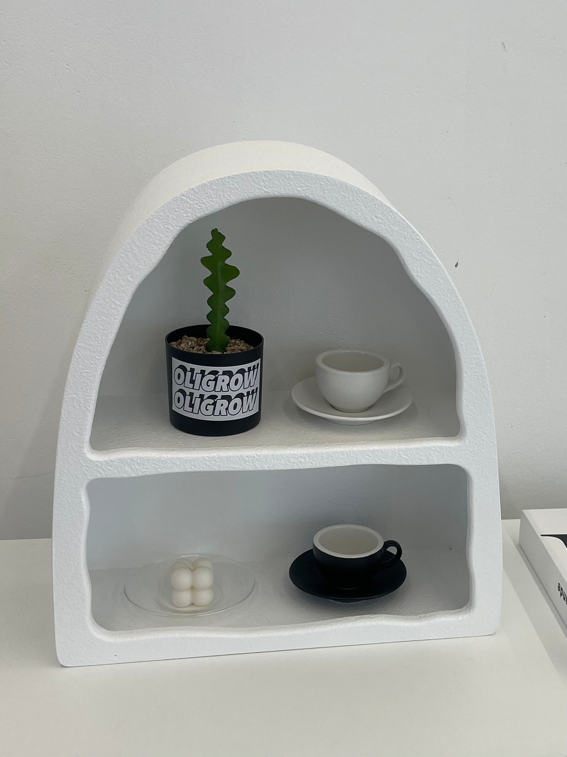 Two-Tier Arched Display Shelf user photo
