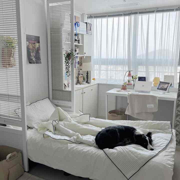 Demure ストライプ カバーのいらない夏布団セット［5色・2サイズ］を使ったコーディネート 1