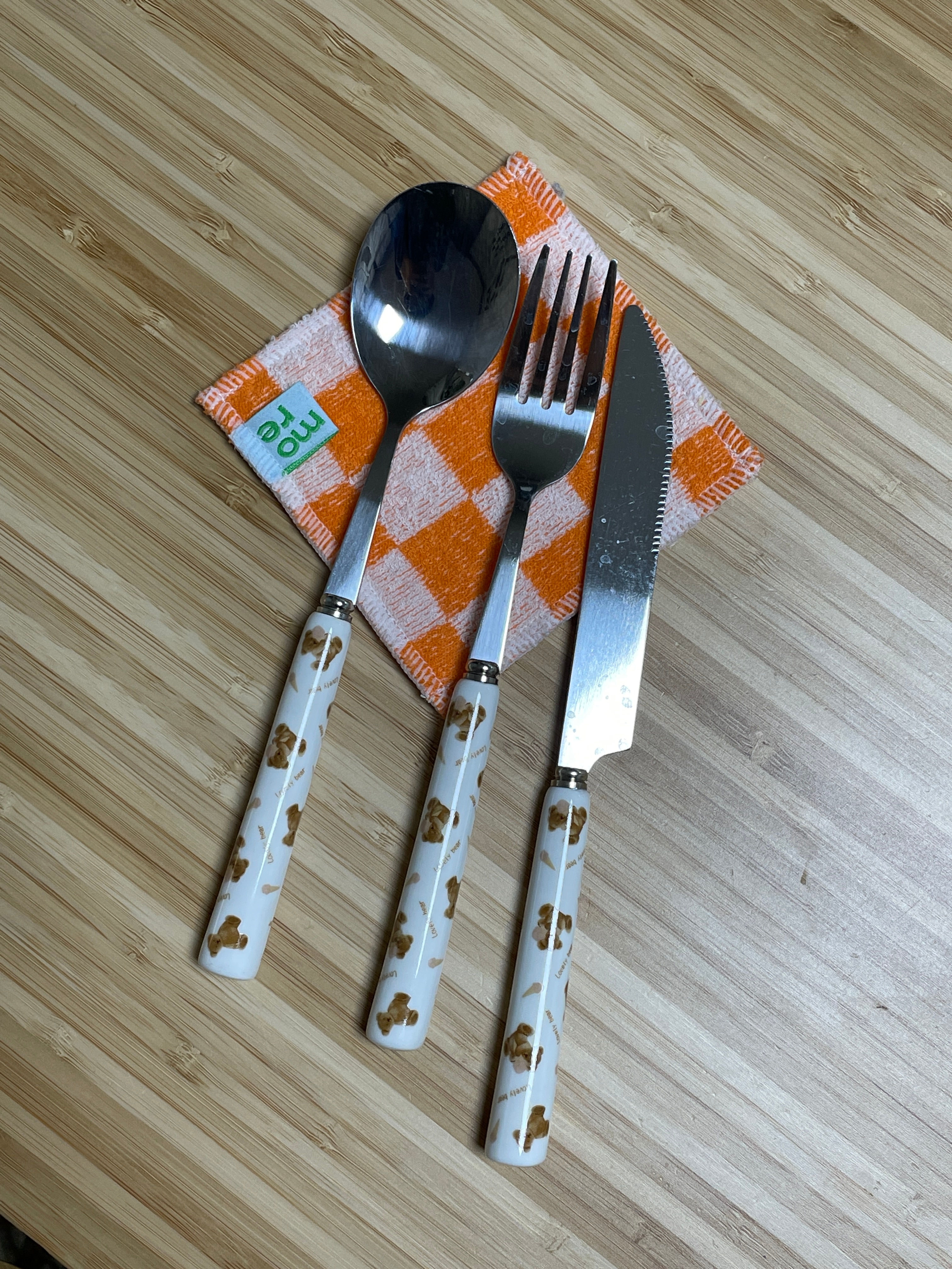 Teddy Bear Cutlery Set user photo