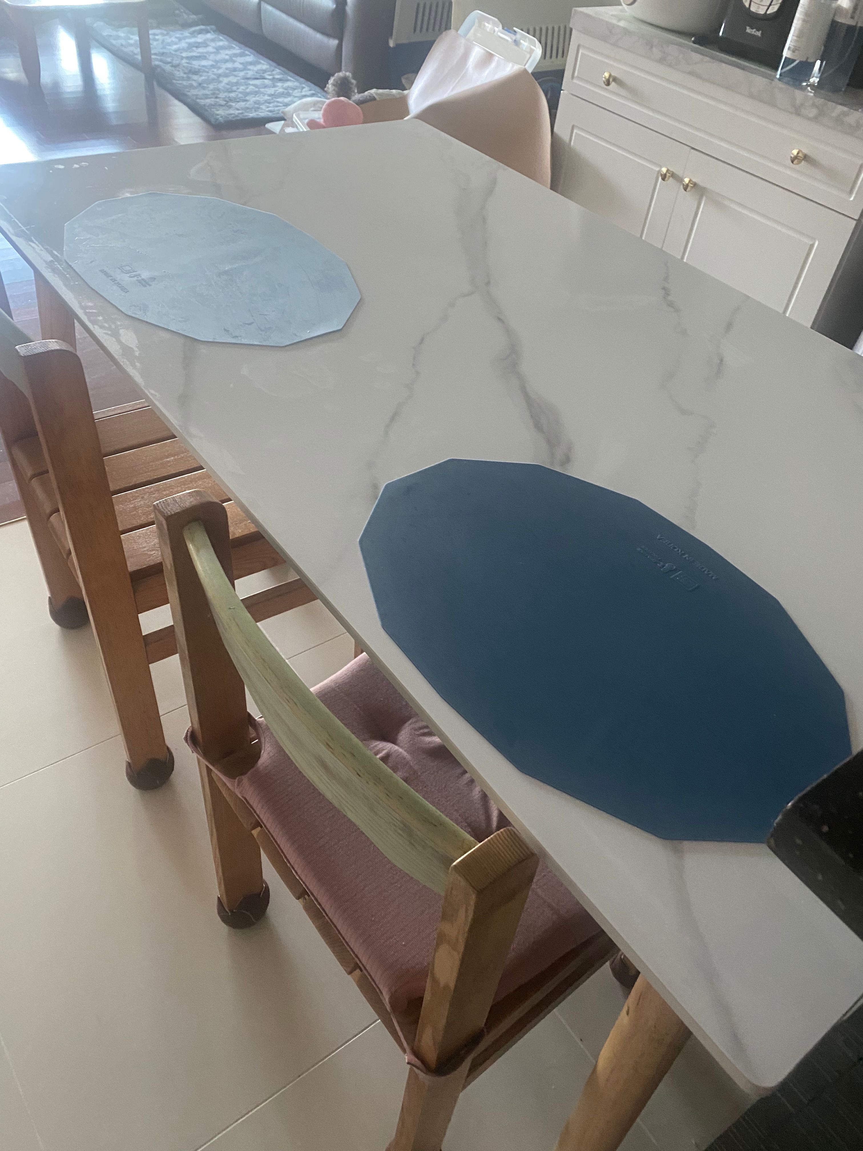 Ceramic Tabletop Solid Wood Frame Dining Table user photo