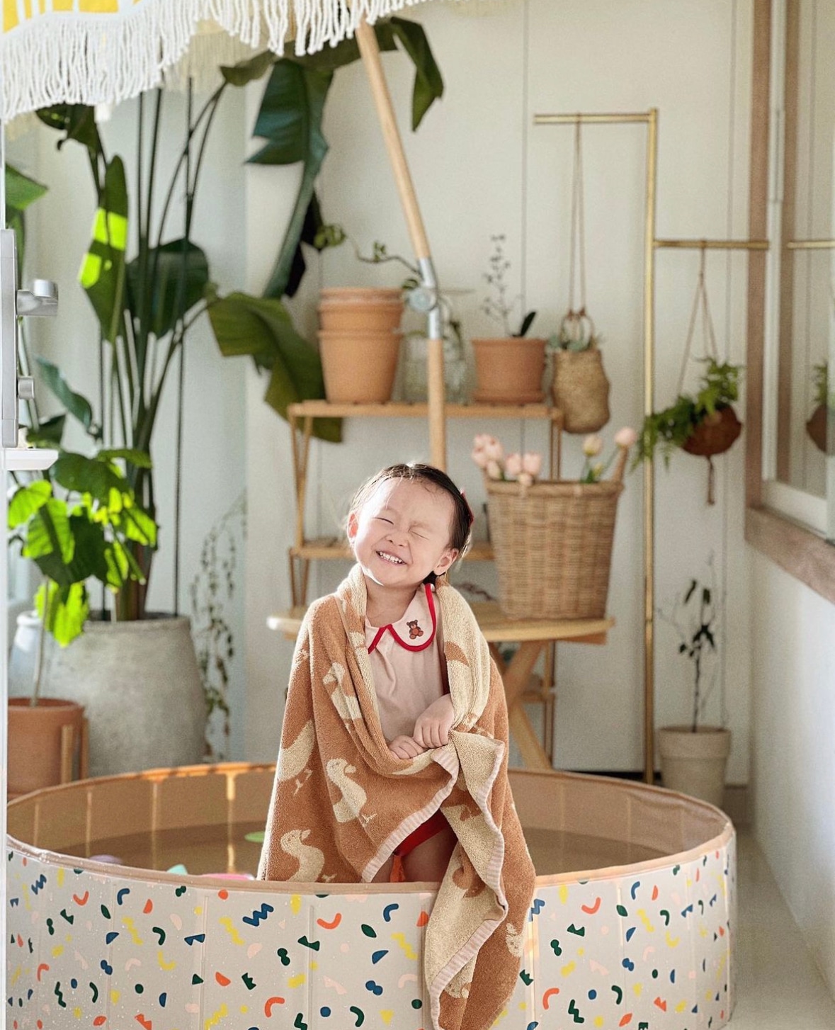 Swimming Dog Bath Towel user photo