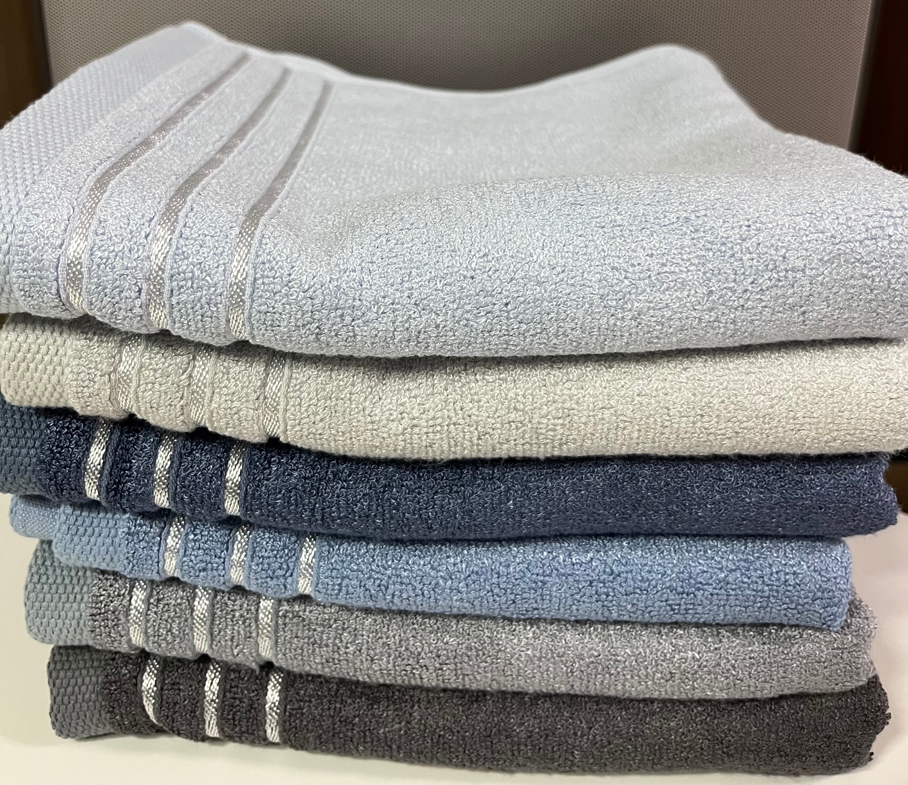 Bamboo Stripe Antibacterial Hotel Towel (10-Pack) user photo
